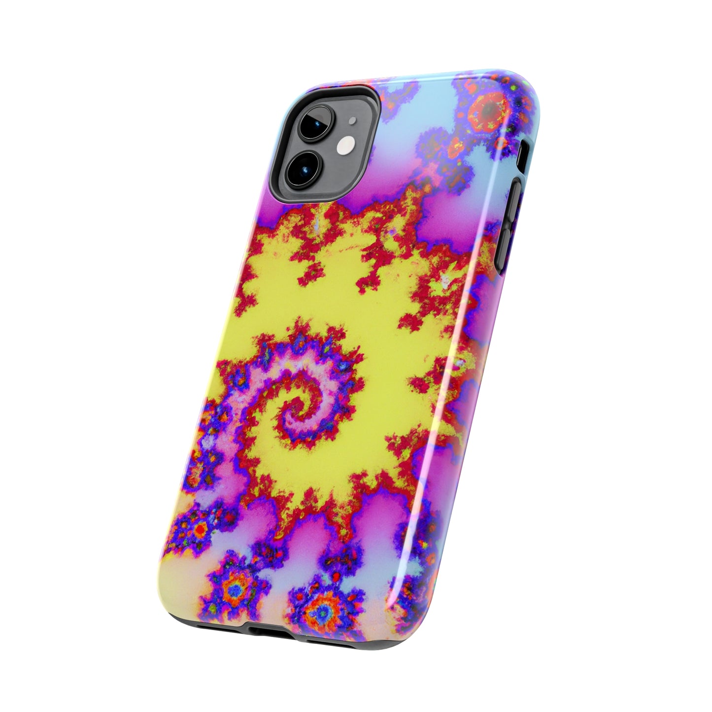 Tough Case-Mate iPhone Case Ft. Tie Dye Fractal