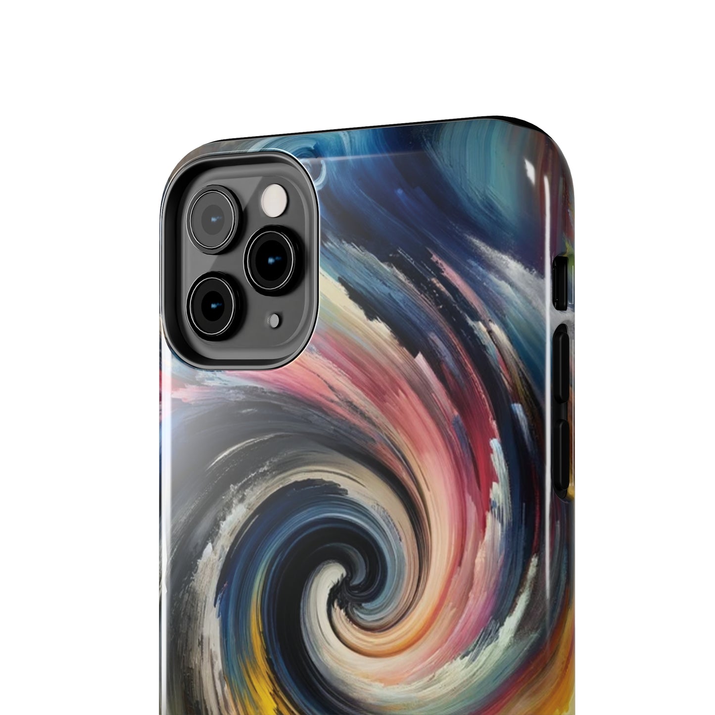 ToughDrop Apple iPhone Case Ft. Swirled Brush