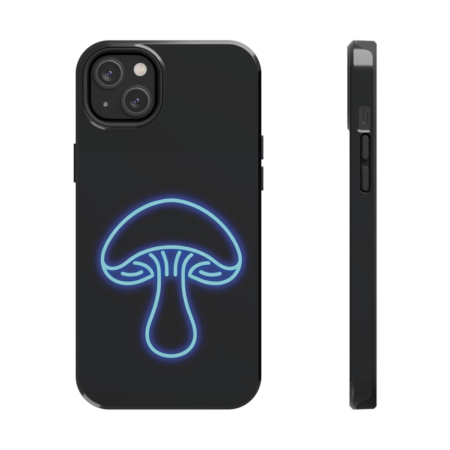 ToughDrop Apple iPhone Case Ft. Neon Blue Shroom