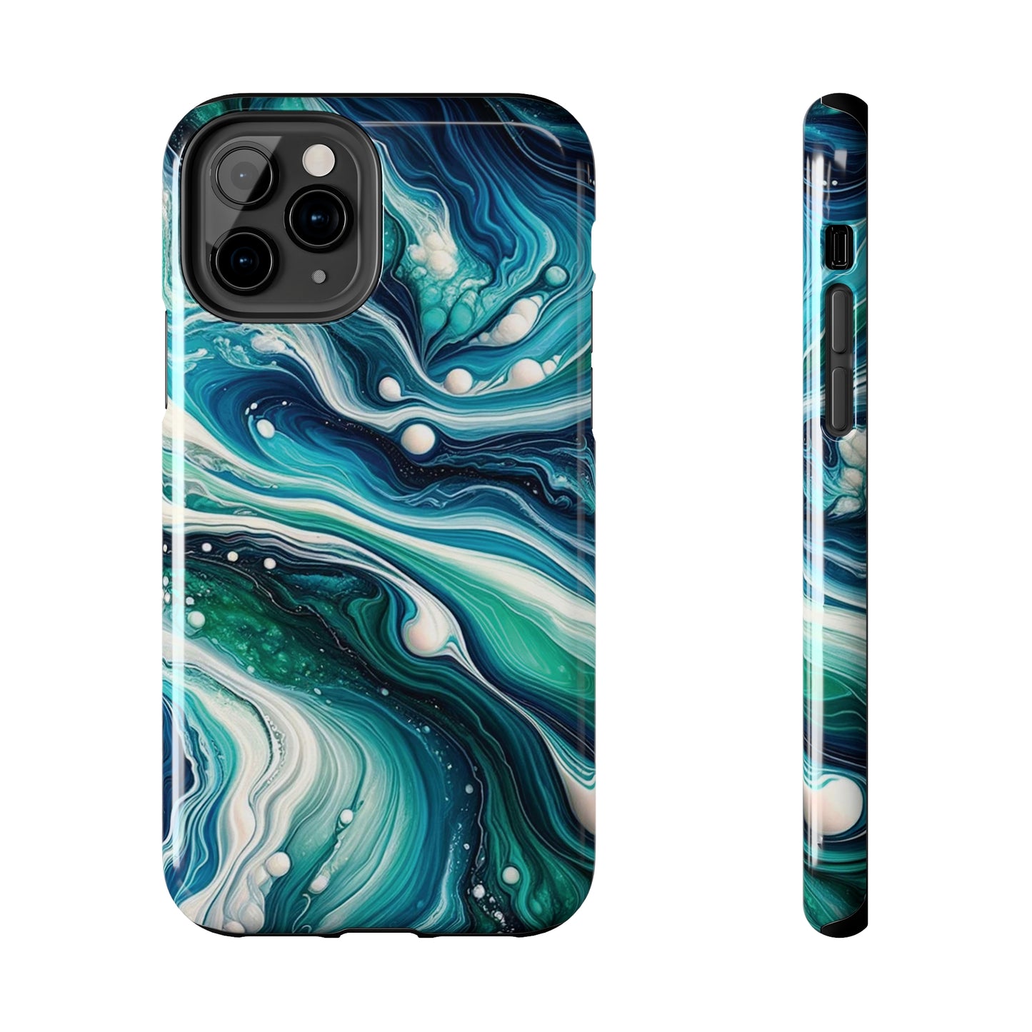 ToughDrop Apple iPhone Case Ft. Liquid Blue
