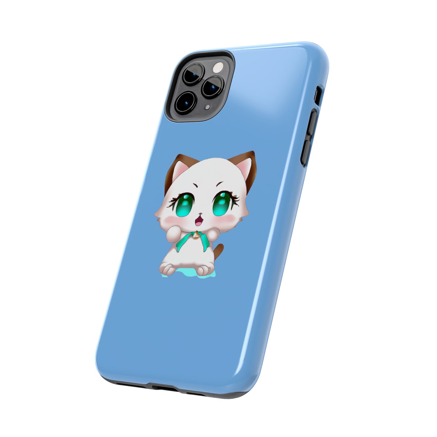 Tough Apple iPhone Cases Ft. Cute Kitty
