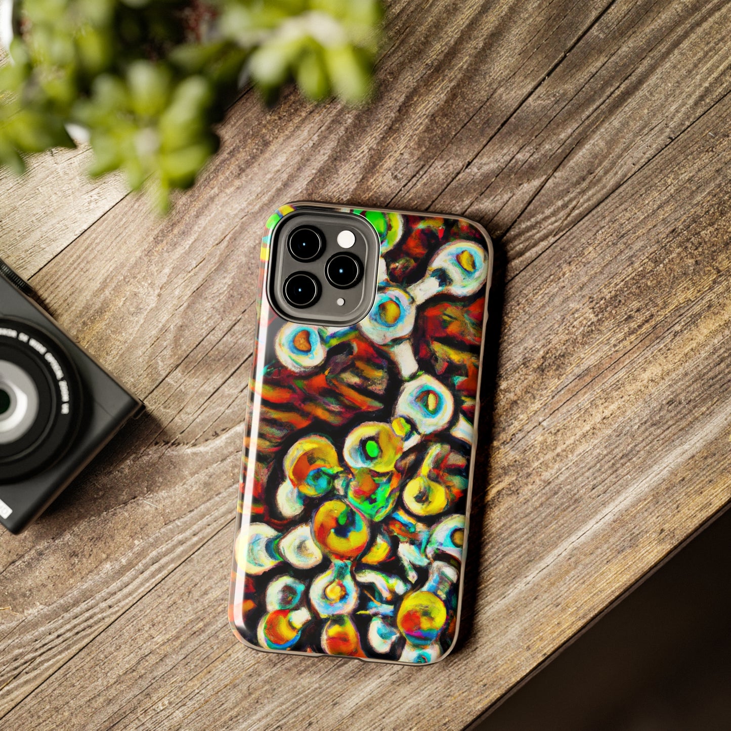 Apple iPhone Case Ft. Abstract Molecule