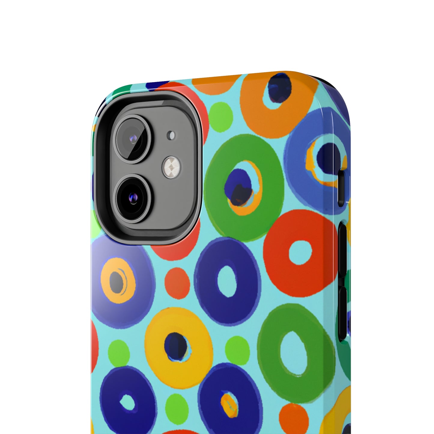 Tough Case-Mate iPhone Case Ft. Vivid Circles