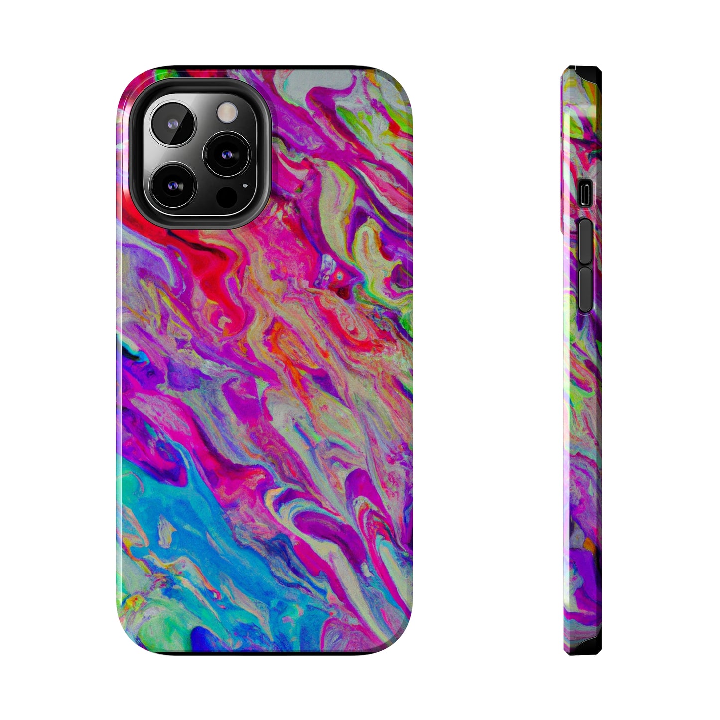 Tough Case-Mate iPhone Case Ft. Rainbow Waves