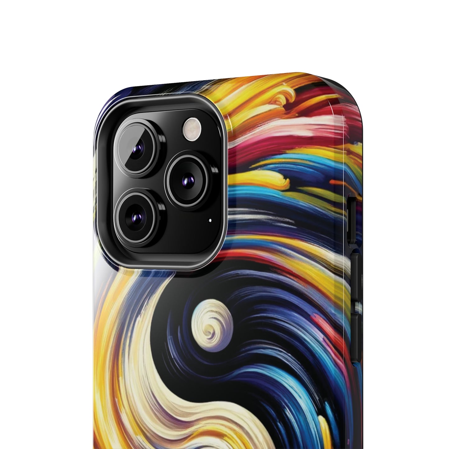 ToughDrop Apple iPhone Case Ft. Abstract Yin Yang