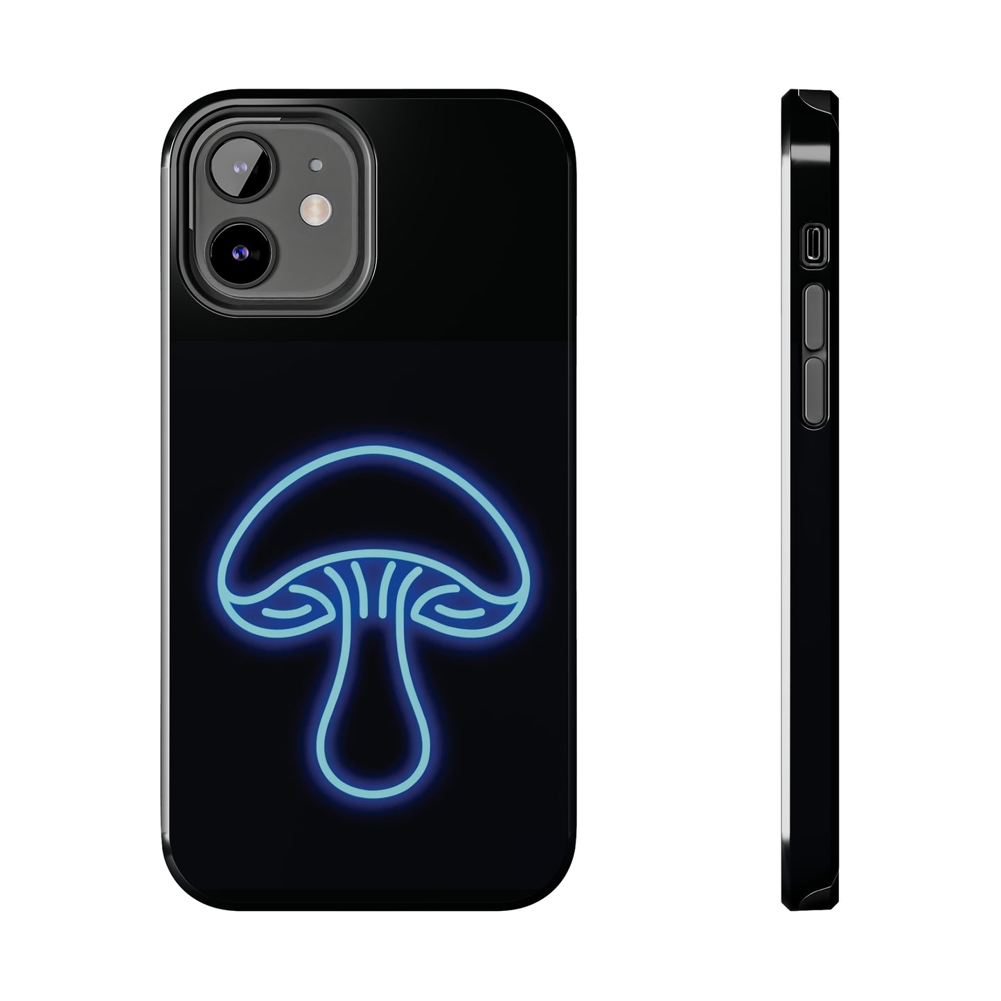 ToughDrop Apple iPhone Case Ft. Neon Blue Shroom