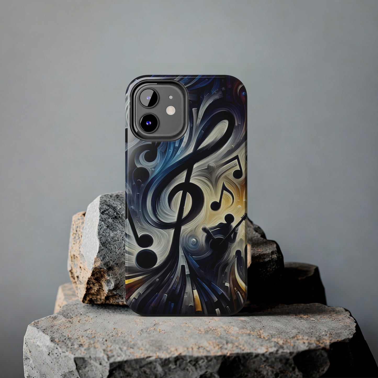 ToughDrop Apple iPhone Case Ft. Musical Abstraction