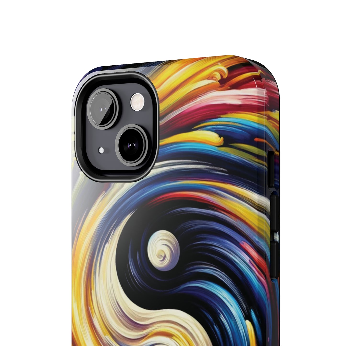ToughDrop Apple iPhone Case Ft. Abstract Yin Yang