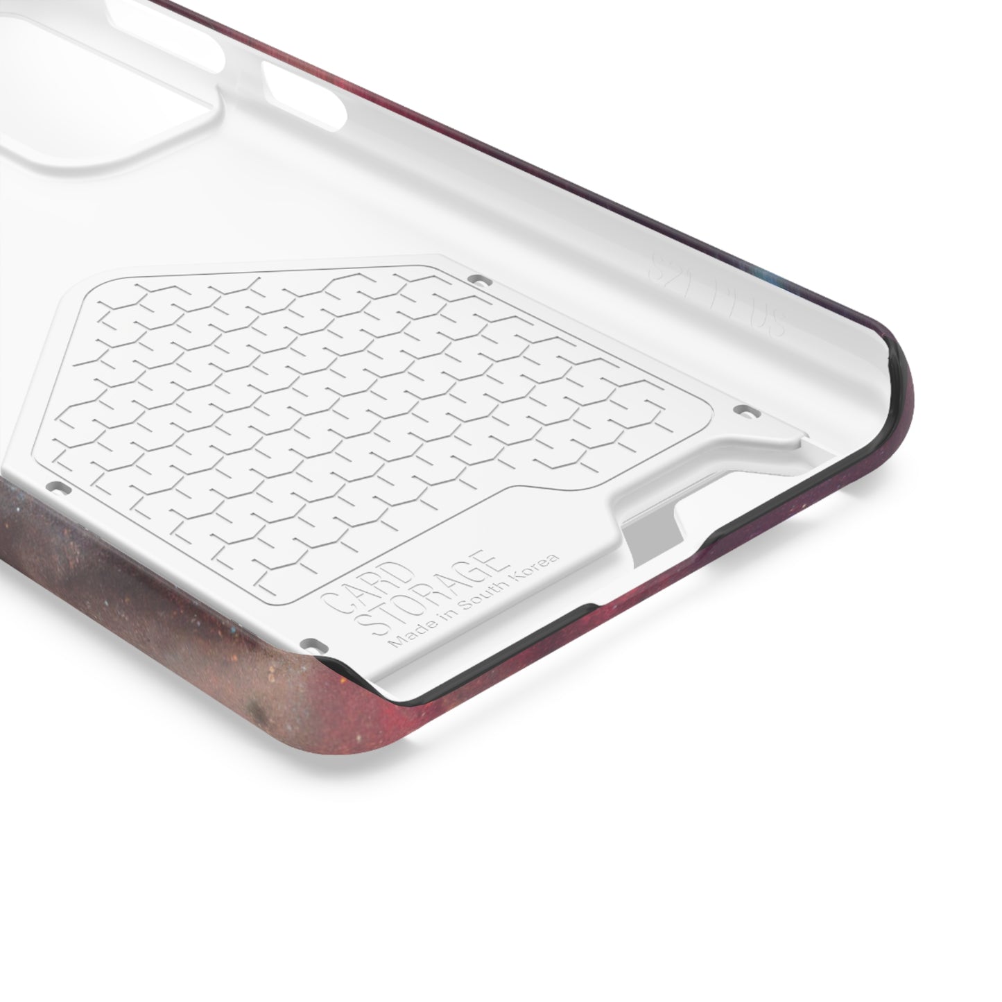 iPhone 13 and Samsung S21, S22 Cases with Card Holder Ft. Nebula