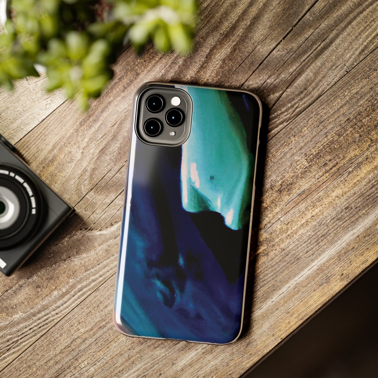 Tough Apple iPhone Cases Ft. Acrylic Glob