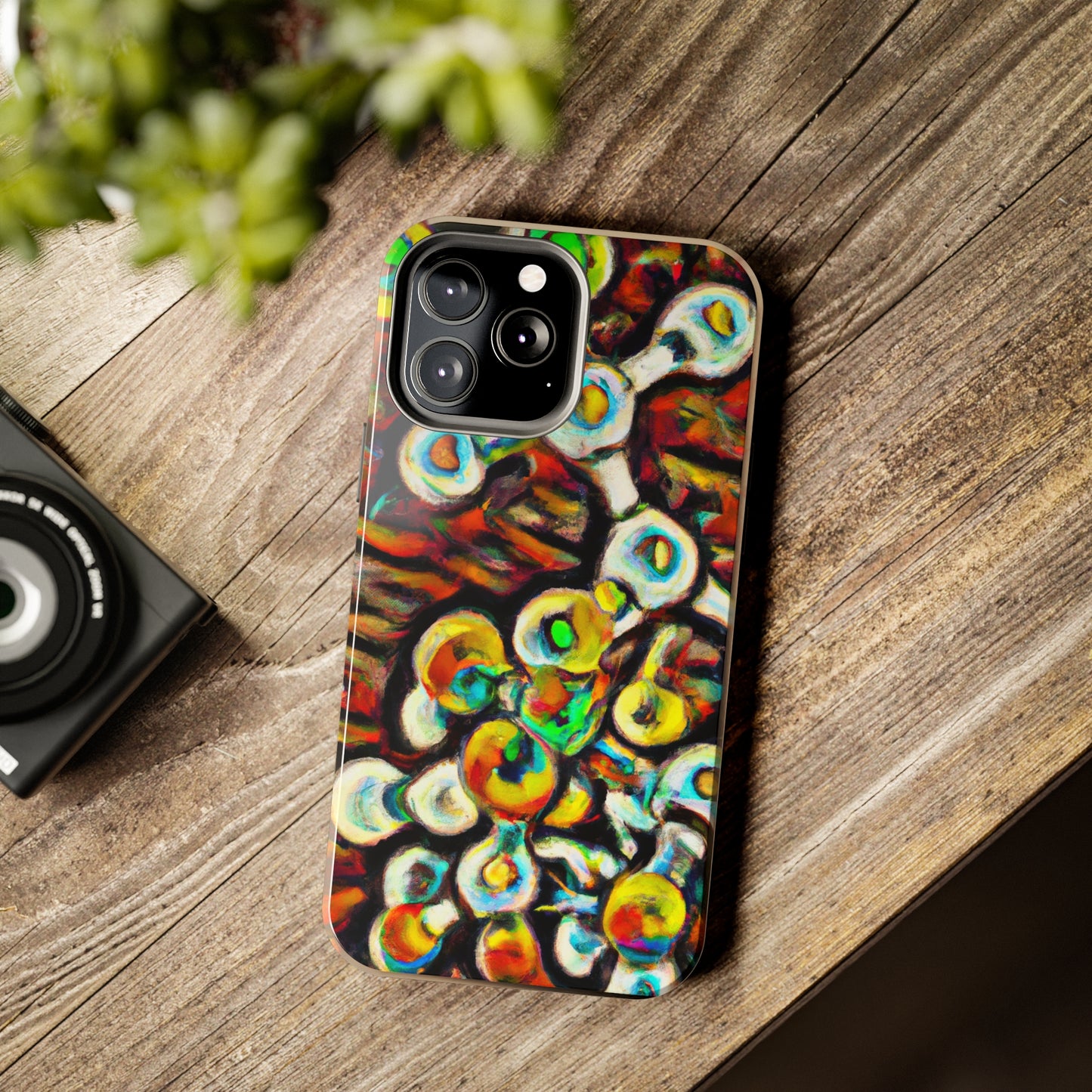 Apple iPhone Case Ft. Abstract Molecule