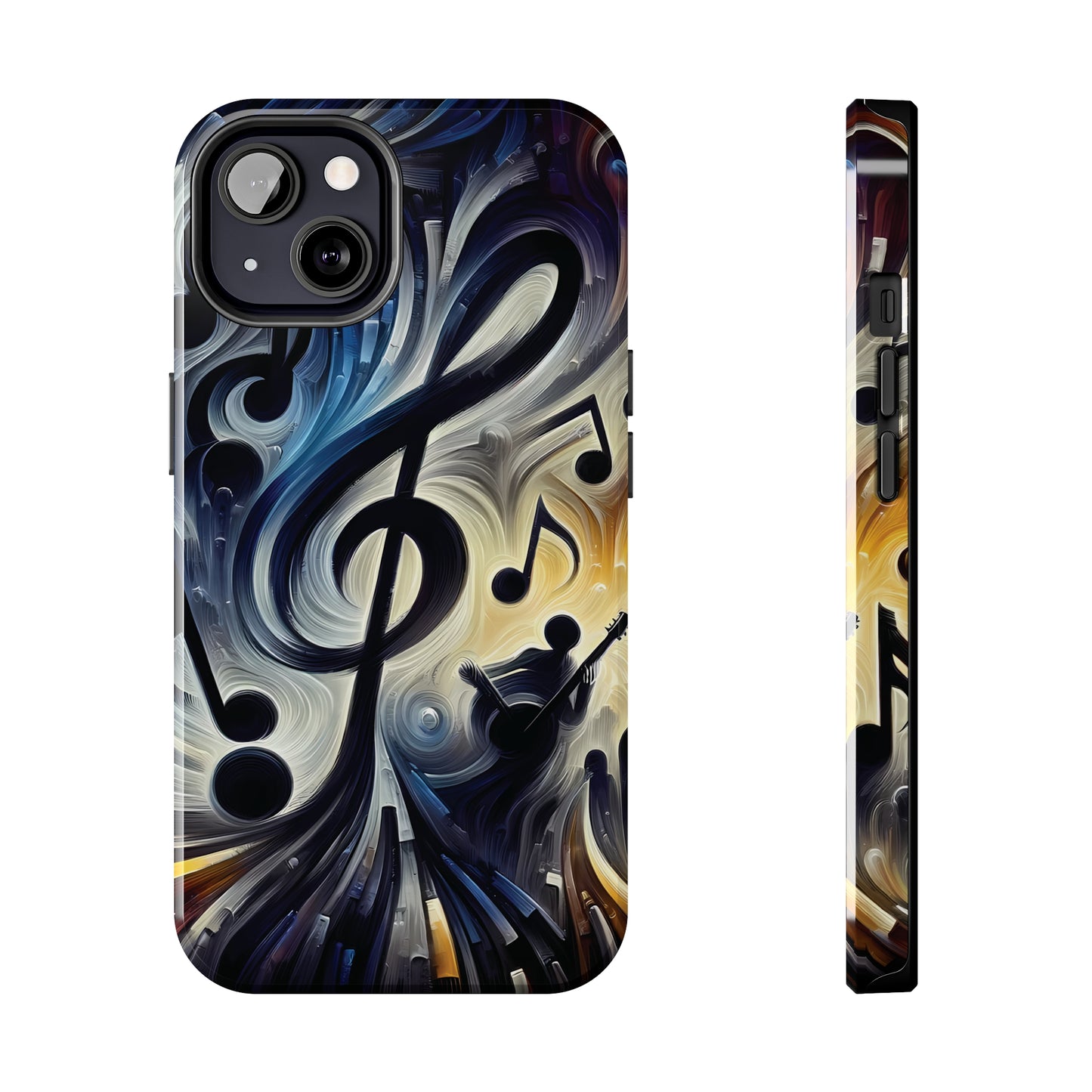 ToughDrop Apple iPhone Case Ft. Musical Abstraction