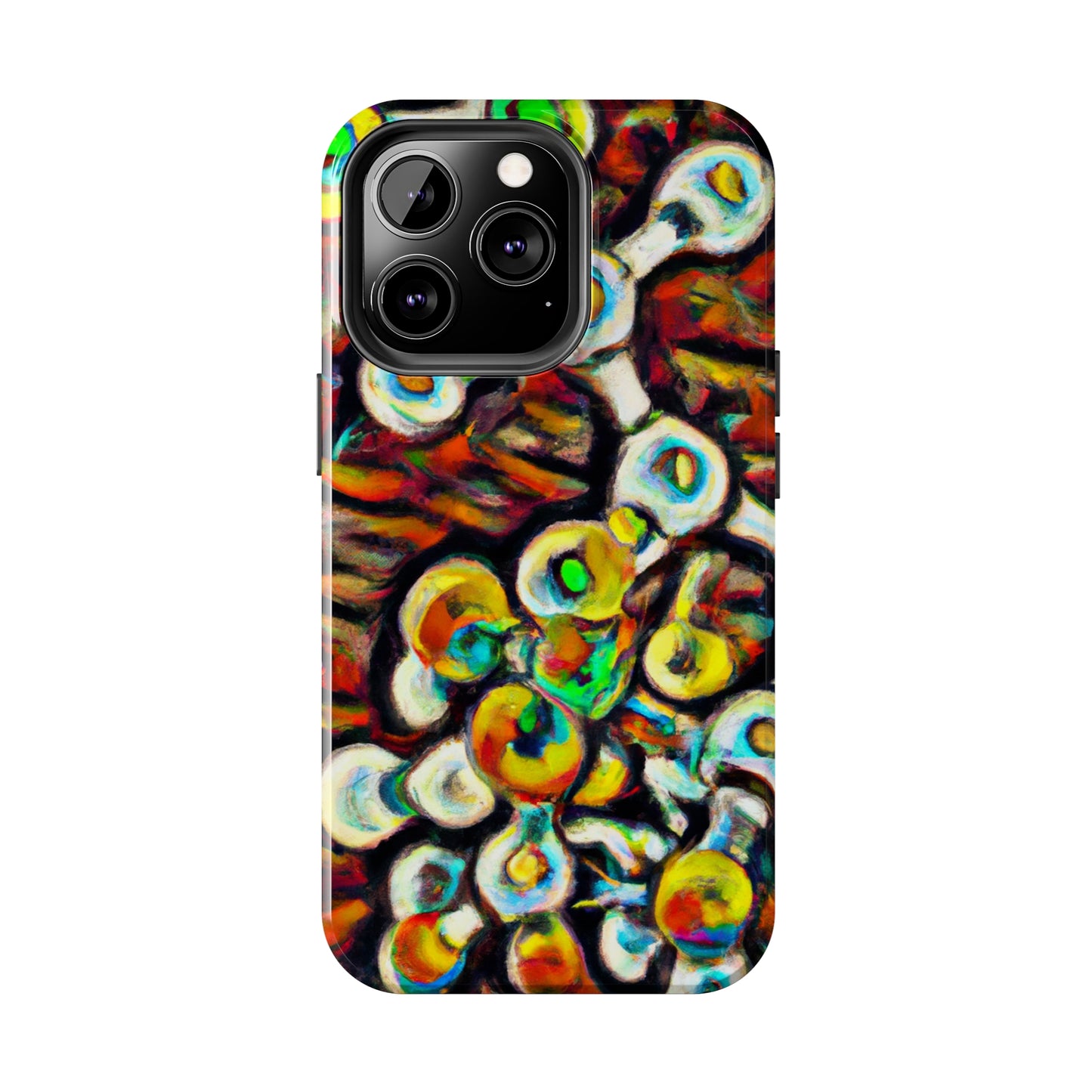 Apple iPhone Case Ft. Abstract Molecule
