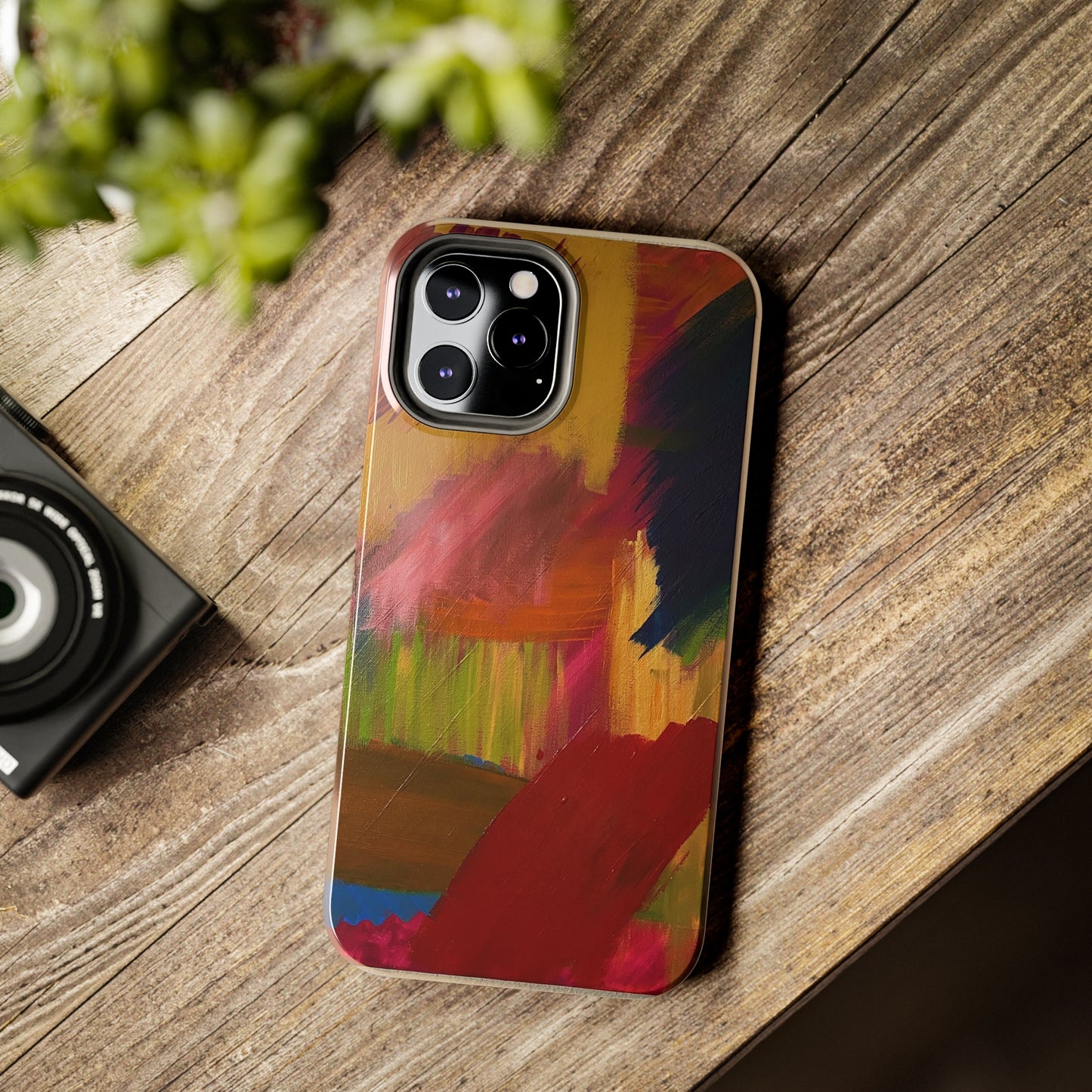 Tough Case-Mate iPhone Case Ft. Abstract Red