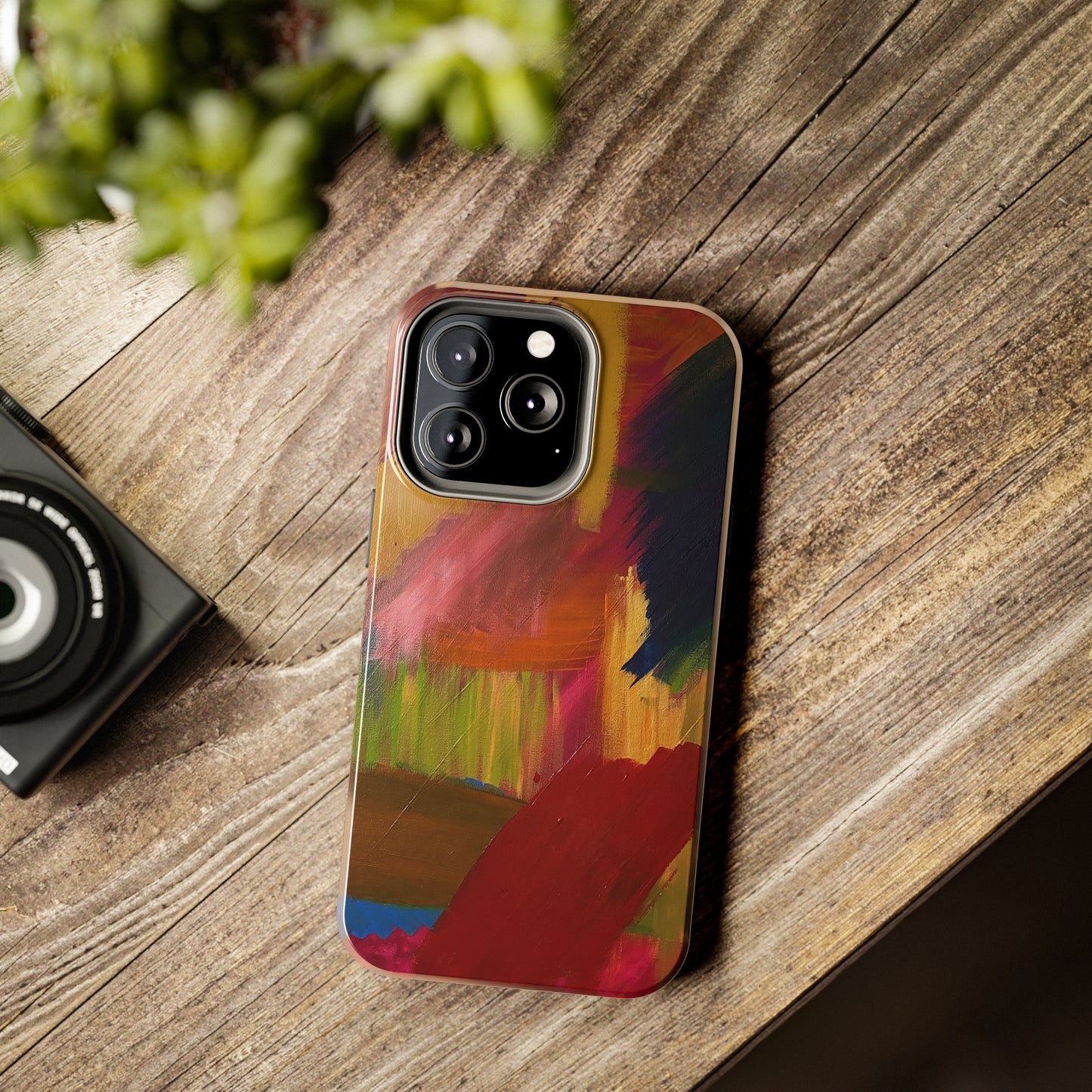 Tough Case-Mate iPhone Case Ft. Abstract Red