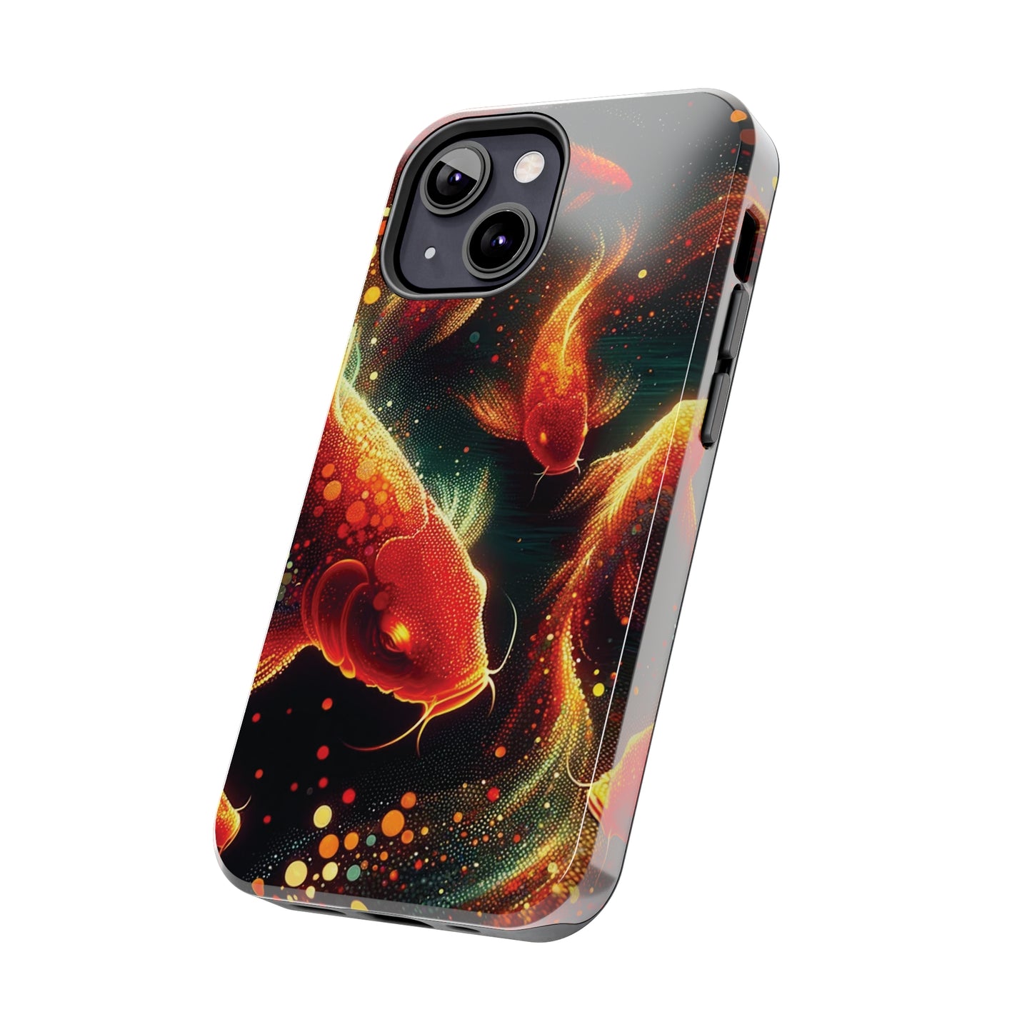 ToughDrop Apple iPhone Case Ft. Spotted Koi