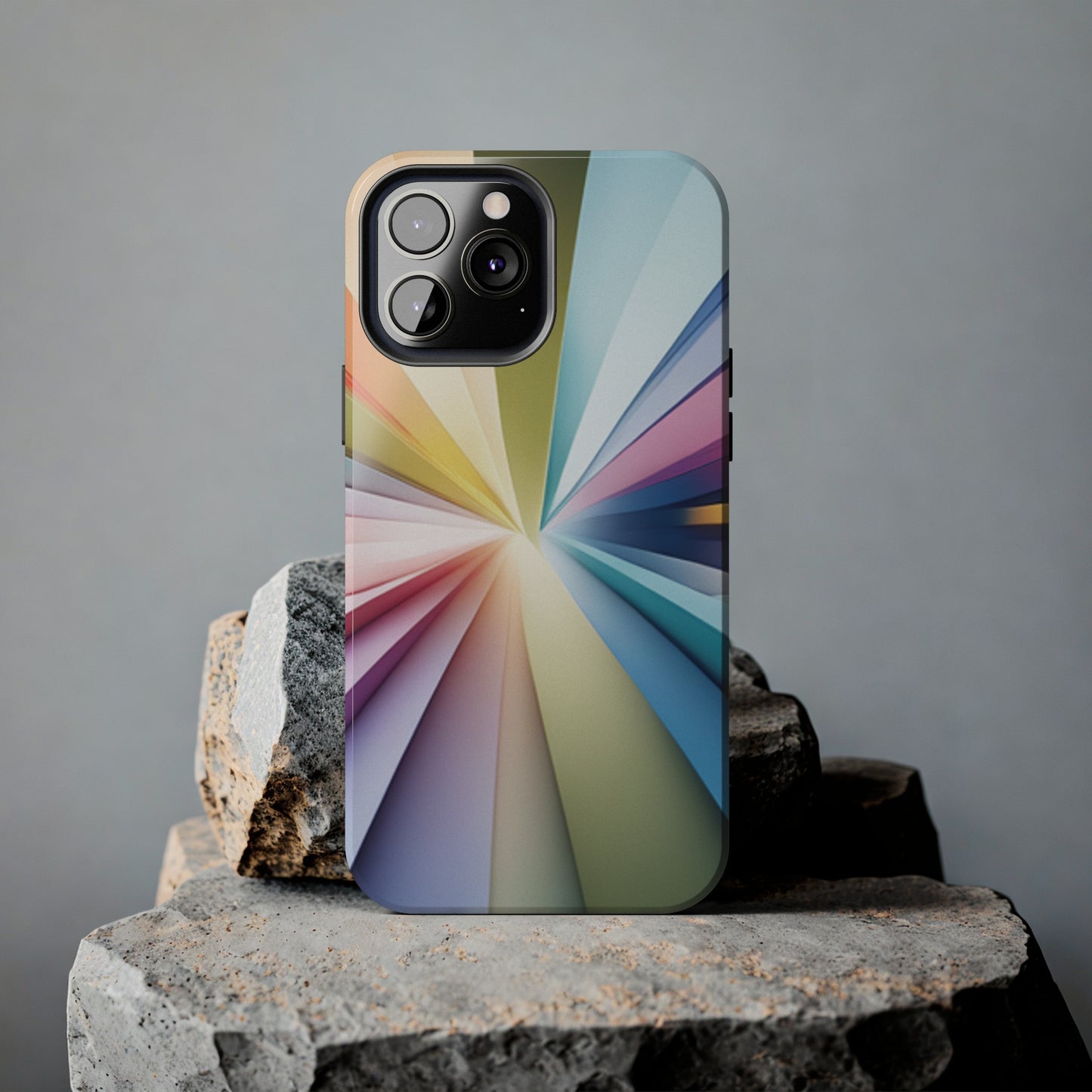 Tough Apple iPhone Case Ft. Abstract Inner Diamond