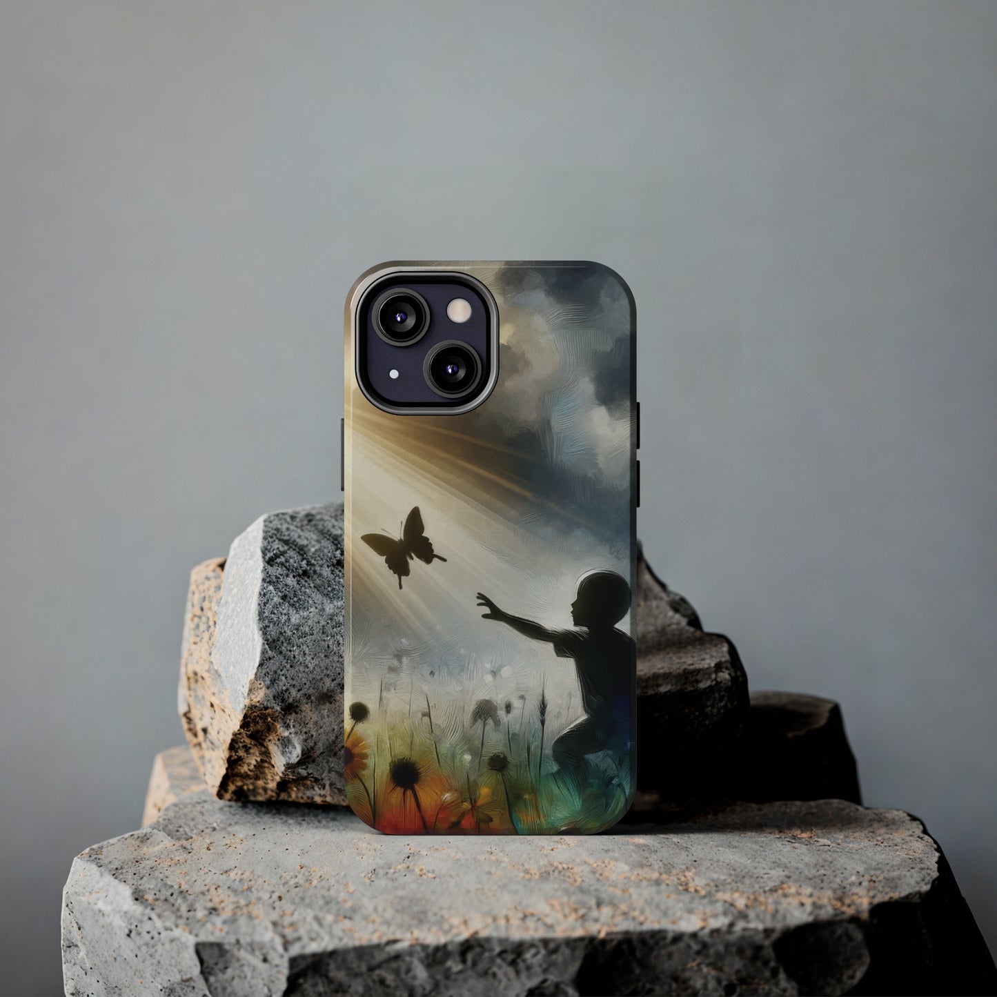 ToughDrop Apple iPhone Case Ft. Butterfly Shadow