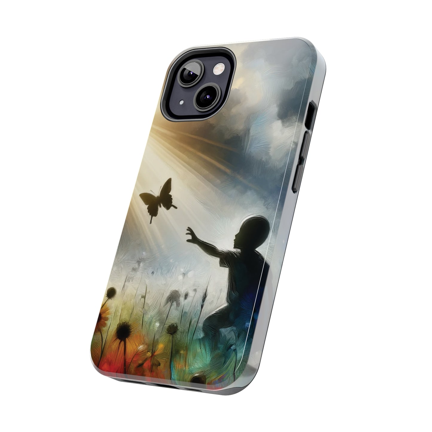 ToughDrop Apple iPhone Case Ft. Butterfly Shadow