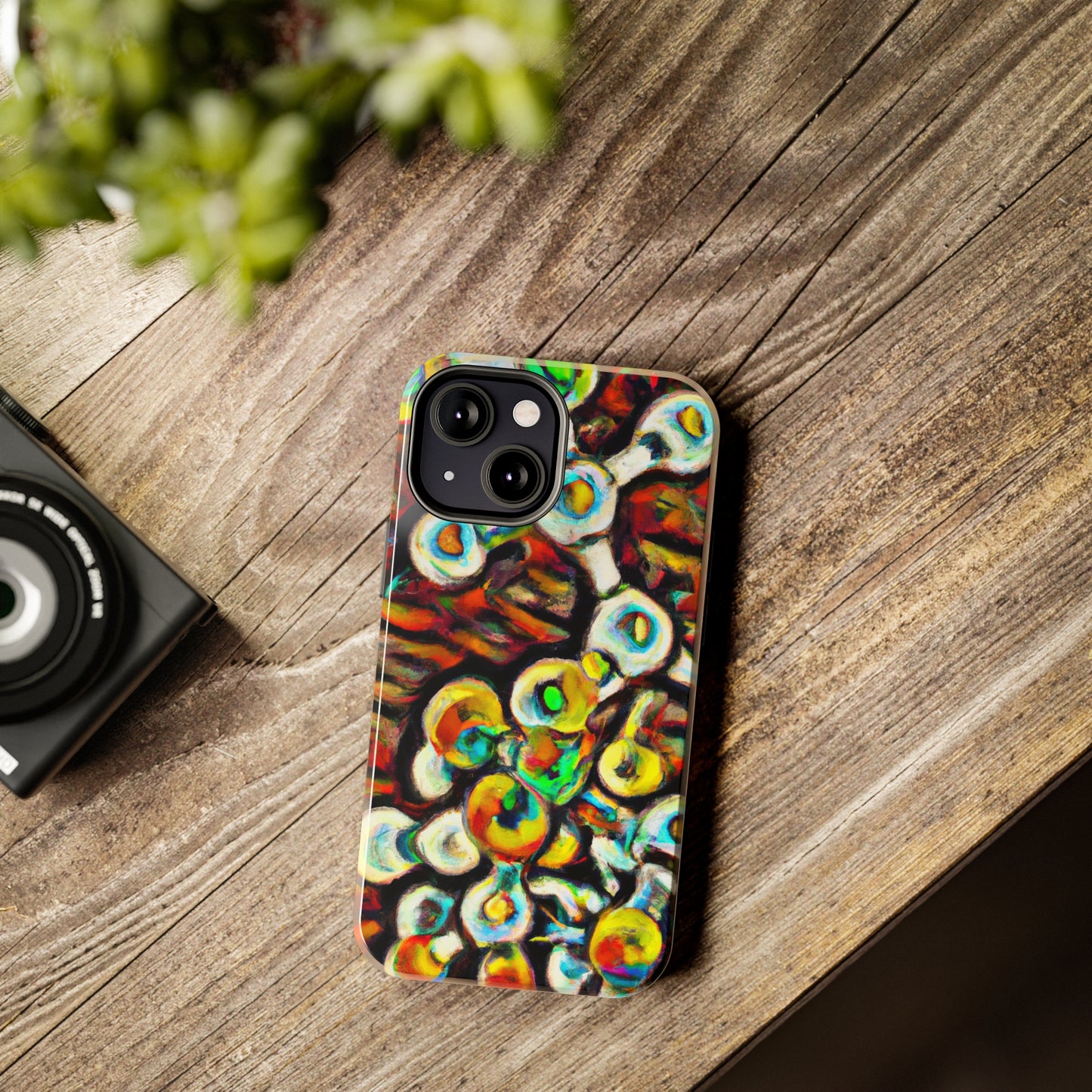 Apple iPhone Case Ft. Abstract Molecule