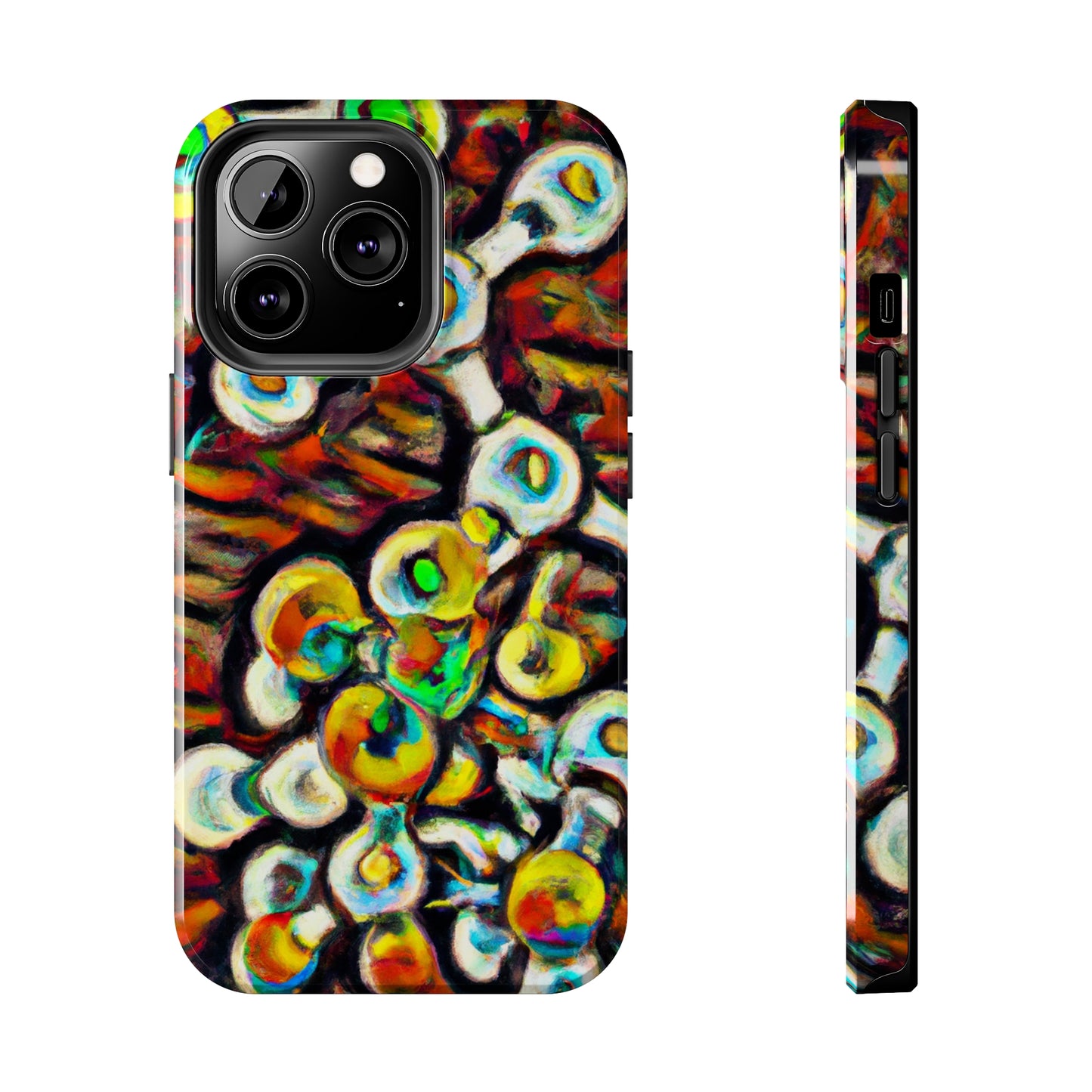 Apple iPhone Case Ft. Abstract Molecule