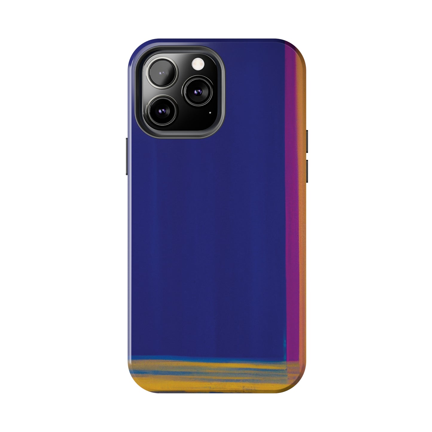 Strong Apple iPhone Case Ft. Minimal Framed Blue