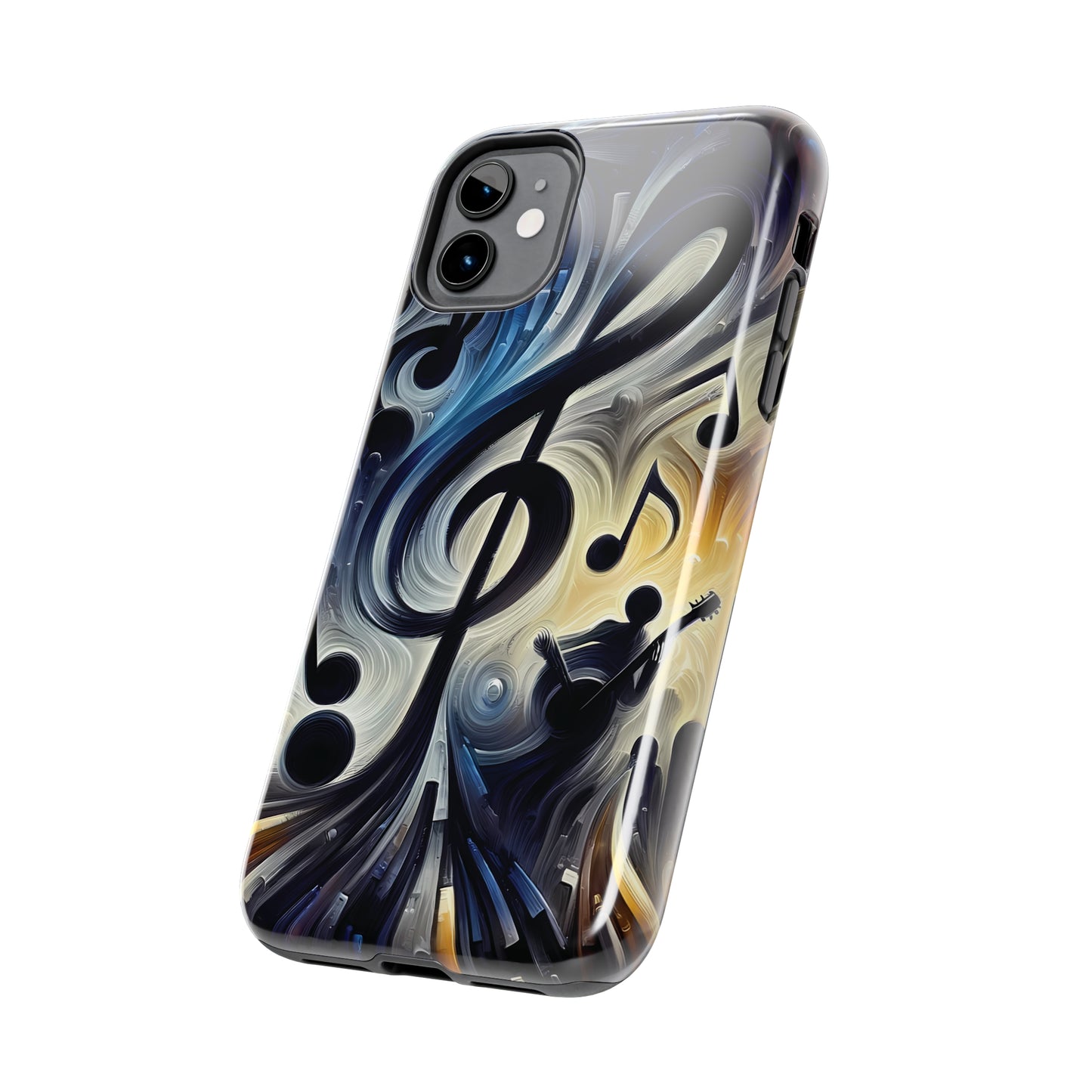 ToughDrop Apple iPhone Case Ft. Musical Abstraction
