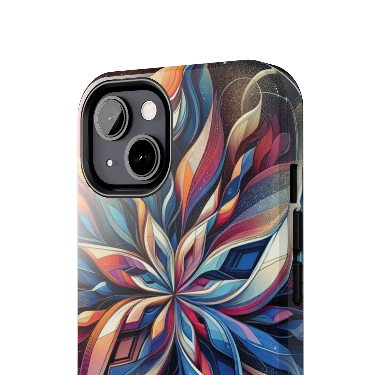 ToughDrop Apple iPhone Case Ft. Abstract Snowflake