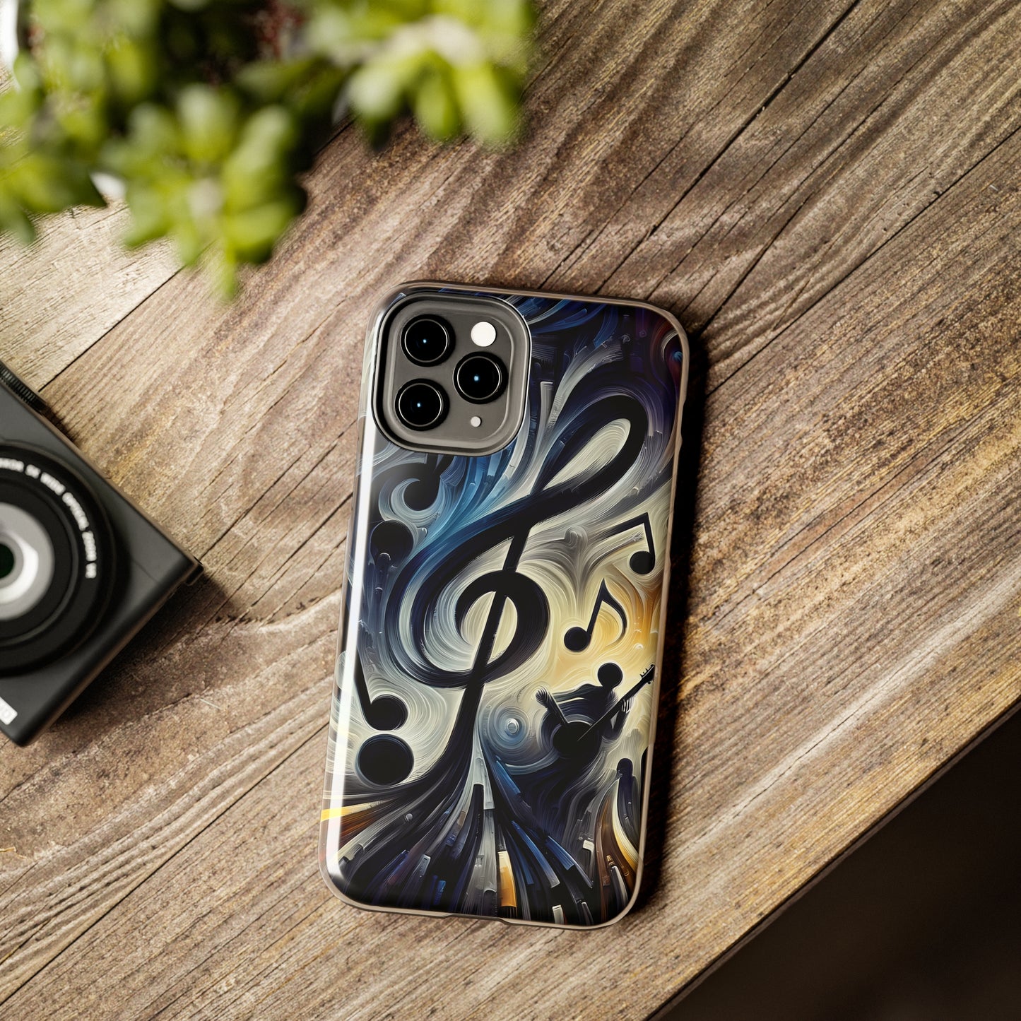 ToughDrop Apple iPhone Case Ft. Musical Abstraction