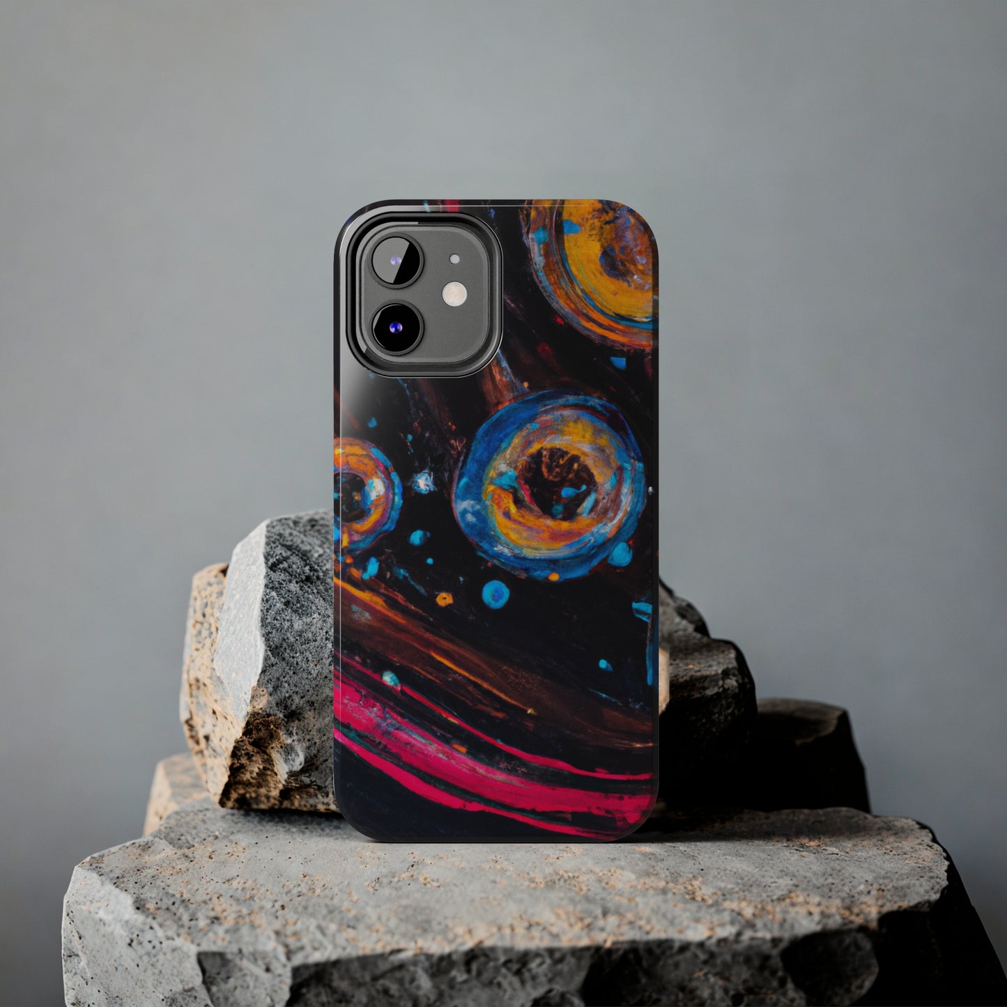 Tough Apple iPhone Cases Ft. Bubble Galaxy