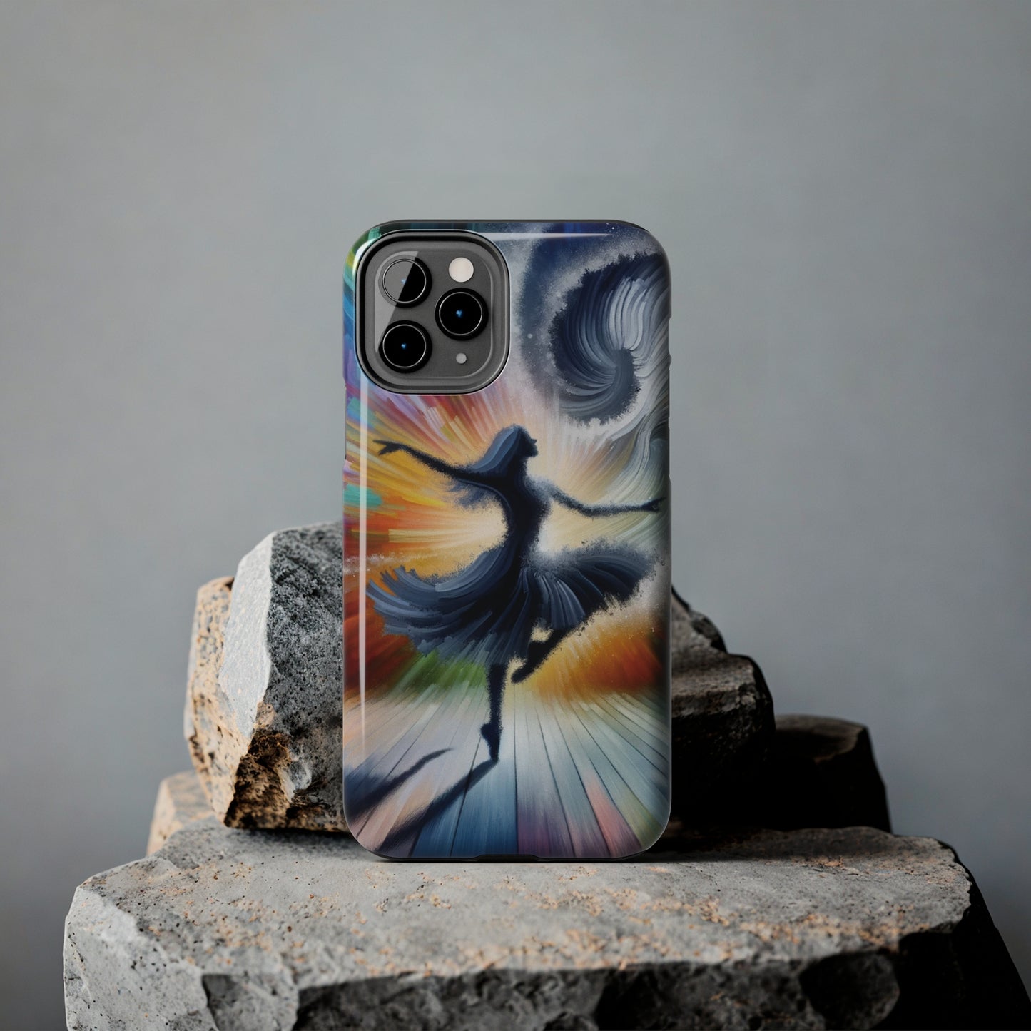 ToughDrop Apple iPhone Case Ft. Abstract Dancer