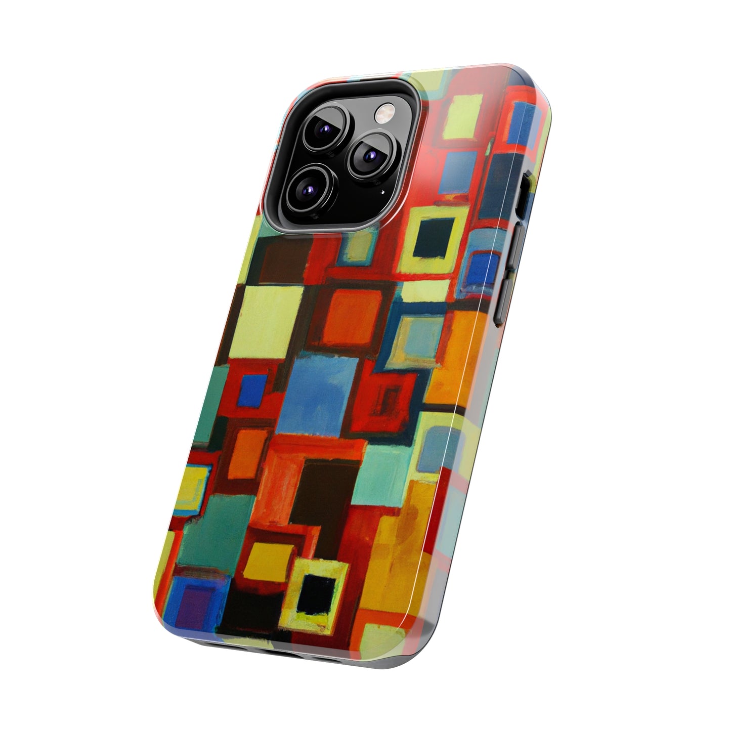 Tough Case-Mate iPhone Case Ft. Abstract Squares