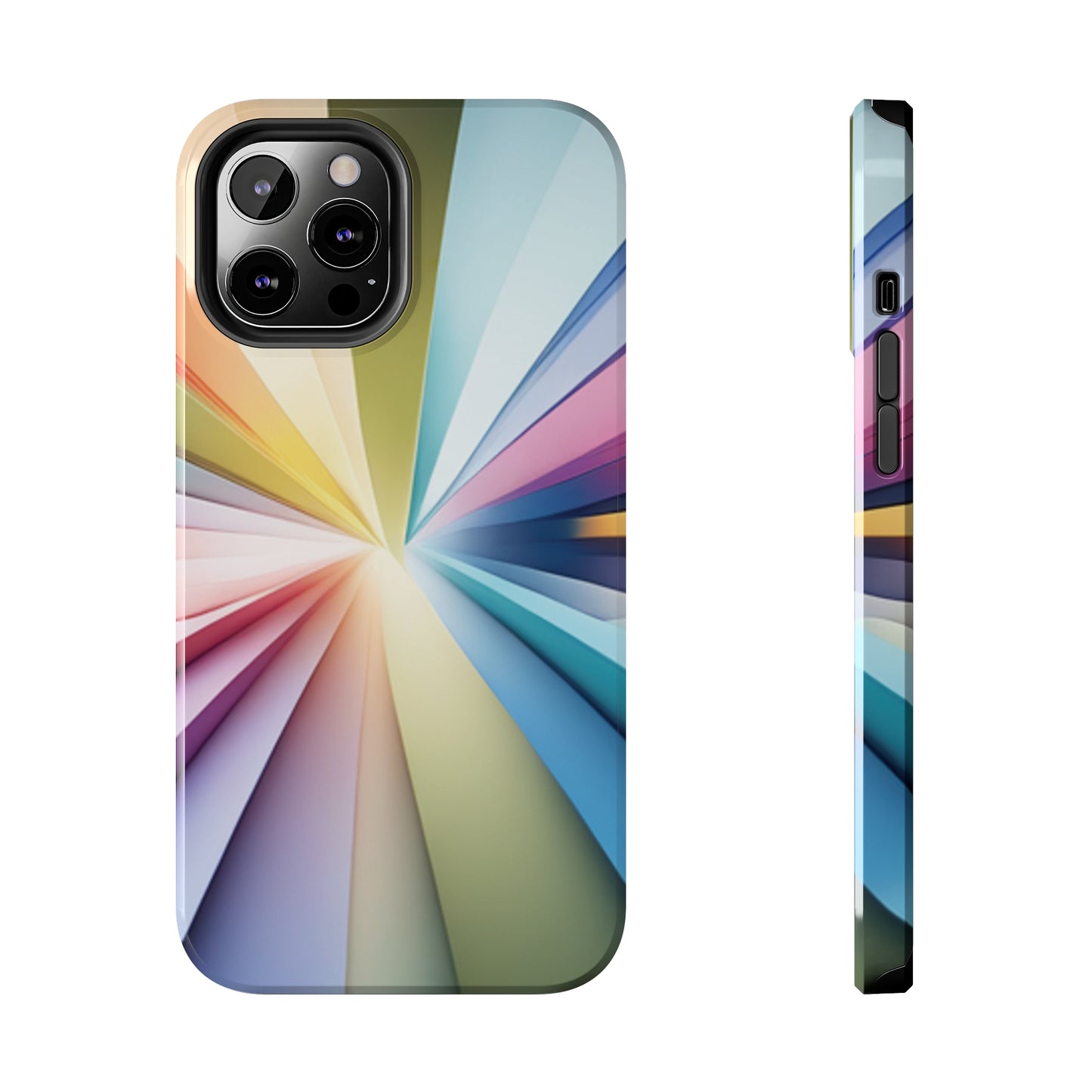 Tough Apple iPhone Case Ft. Abstract Inner Diamond