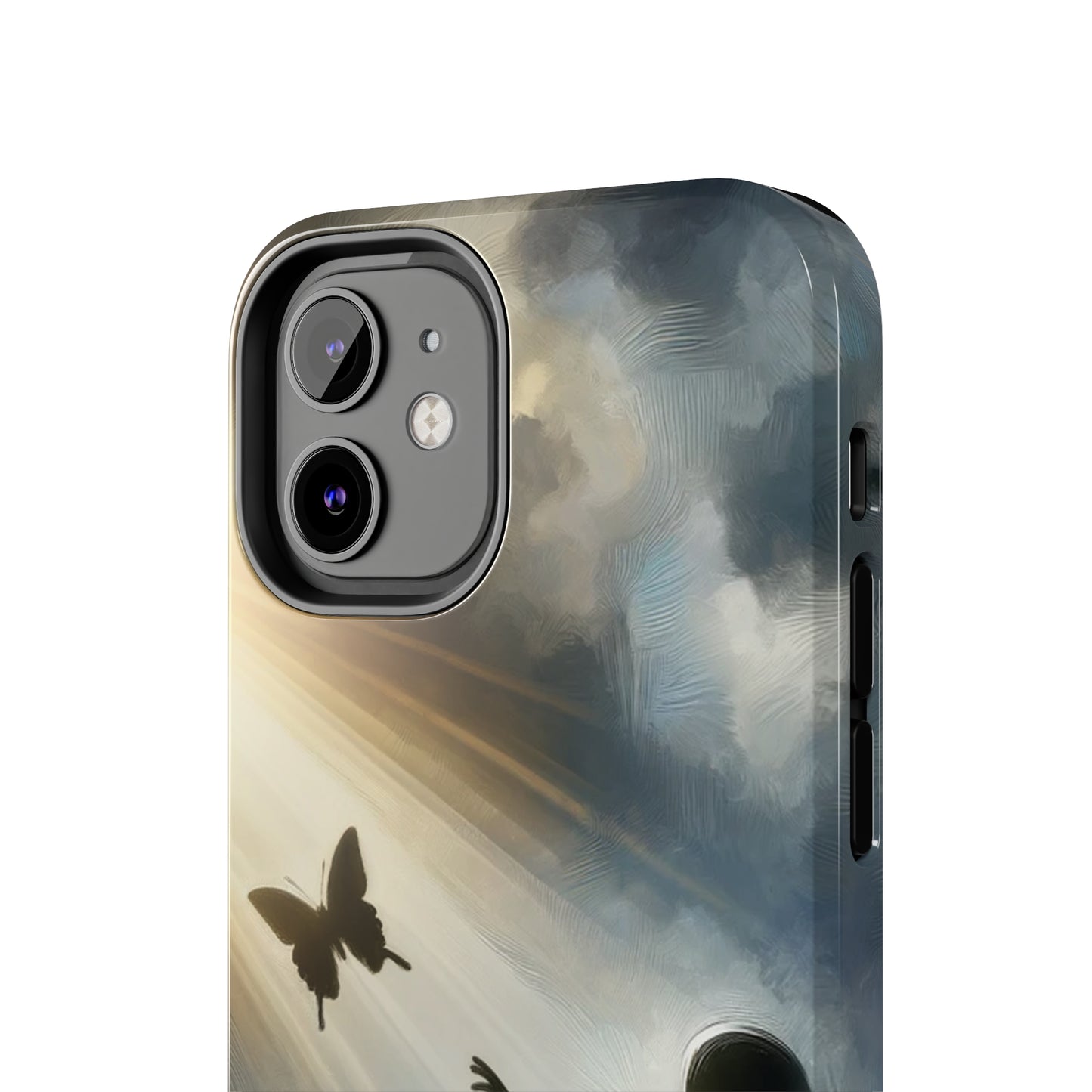 ToughDrop Apple iPhone Case Ft. Butterfly Shadow