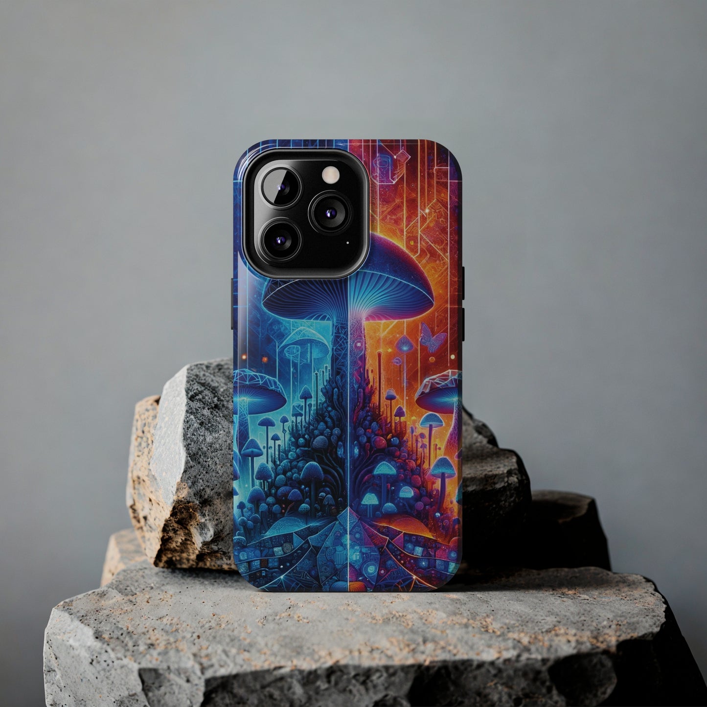 ToughDrop Apple iPhone Case Ft. Mushroom Mountain