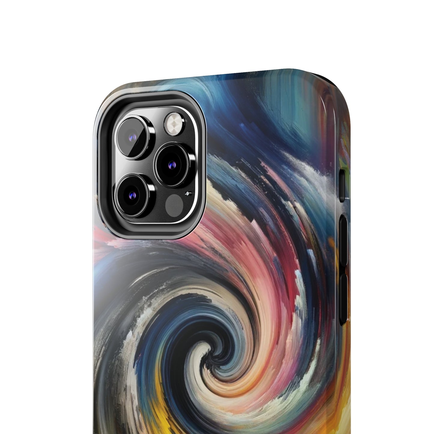 ToughDrop Apple iPhone Case Ft. Swirled Brush