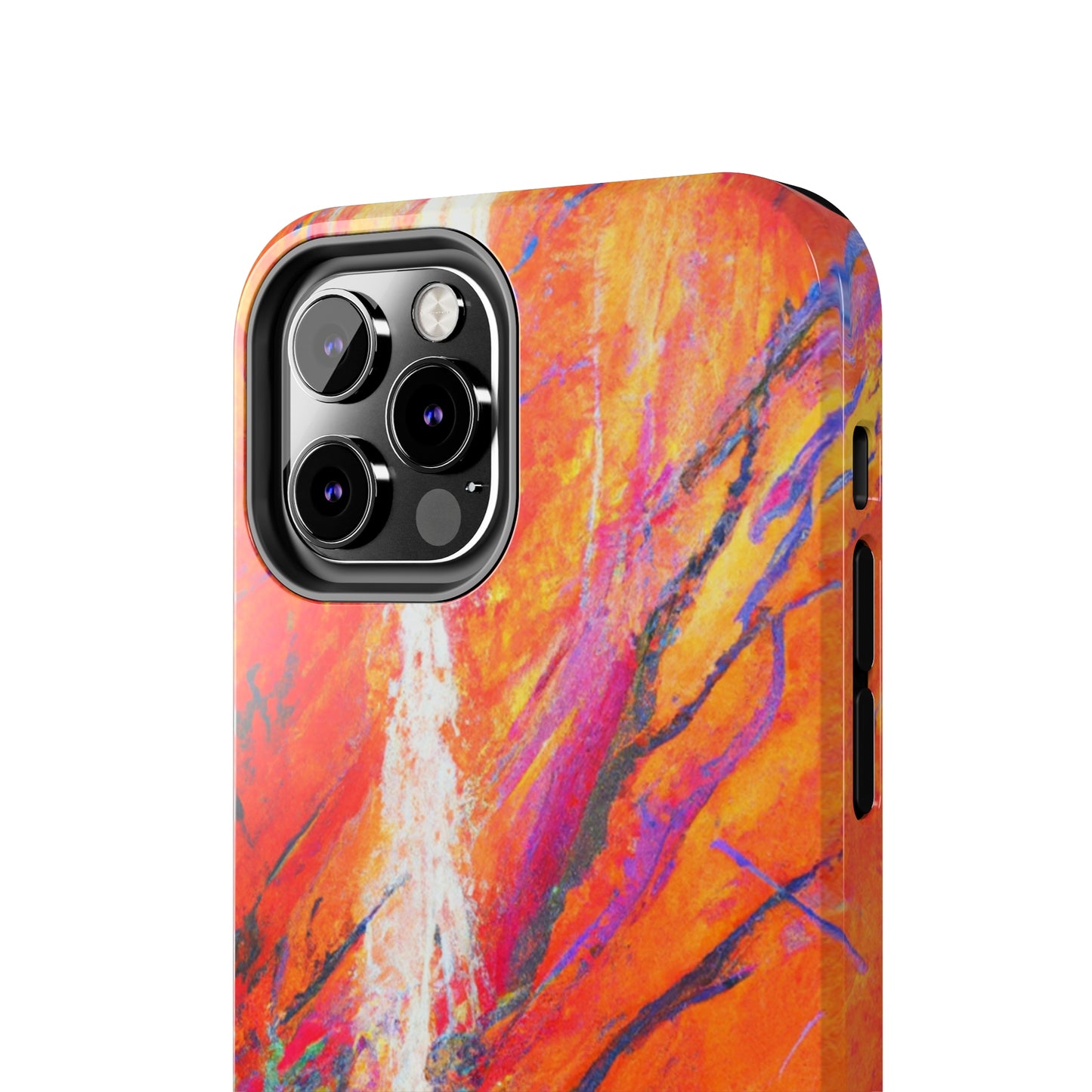 Tough Apple iPhone Cases Ft. Abstract Halloween Forest