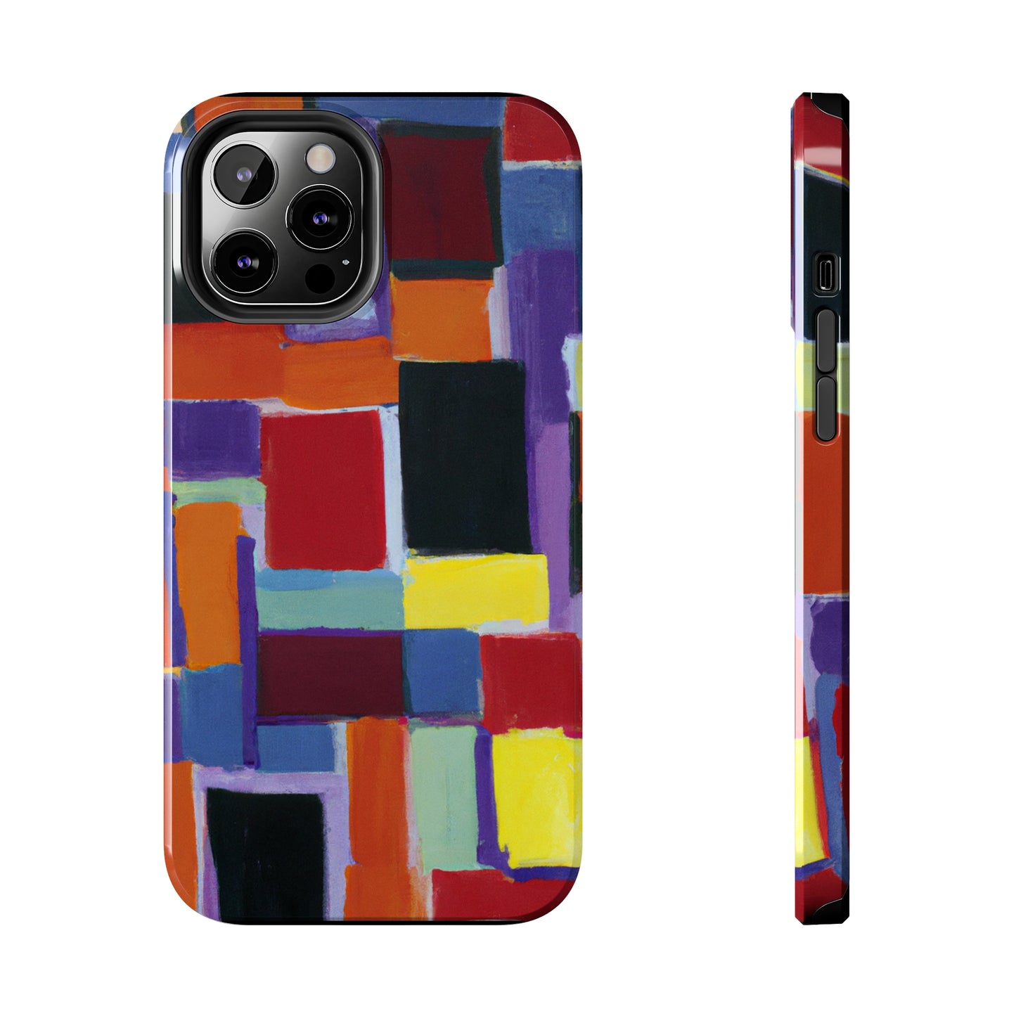 Tough Case-Mate iPhone Case Ft. Abstract Rectangles