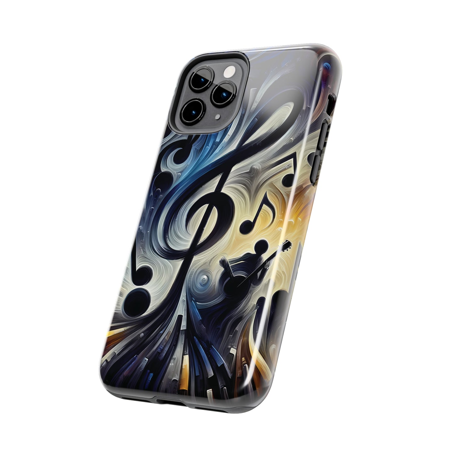 ToughDrop Apple iPhone Case Ft. Musical Abstraction