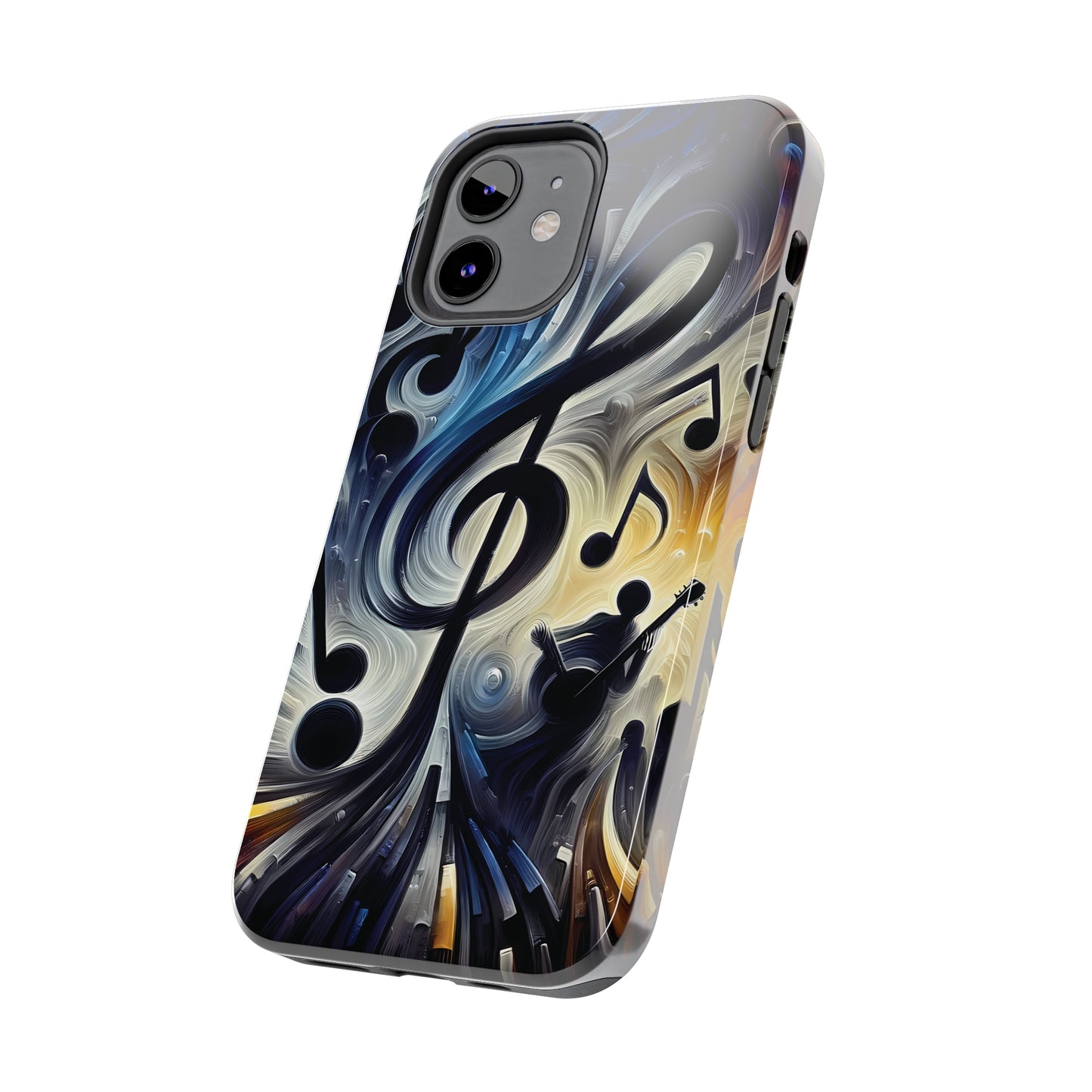 ToughDrop Apple iPhone Case Ft. Musical Abstraction