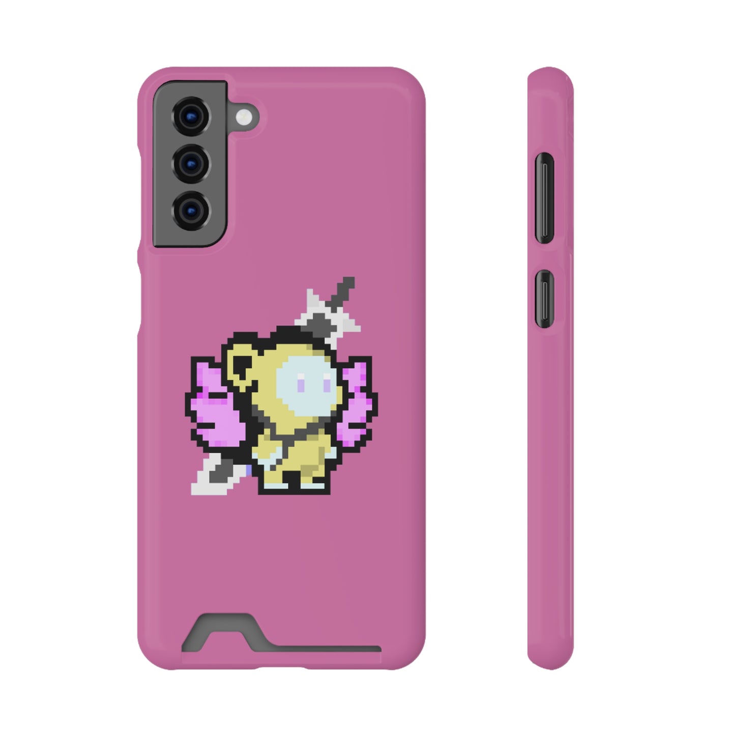 iPhone 13 and Samsung S21, S22 Cases with Card Holder Ft. MONKEE MONKEE #2108