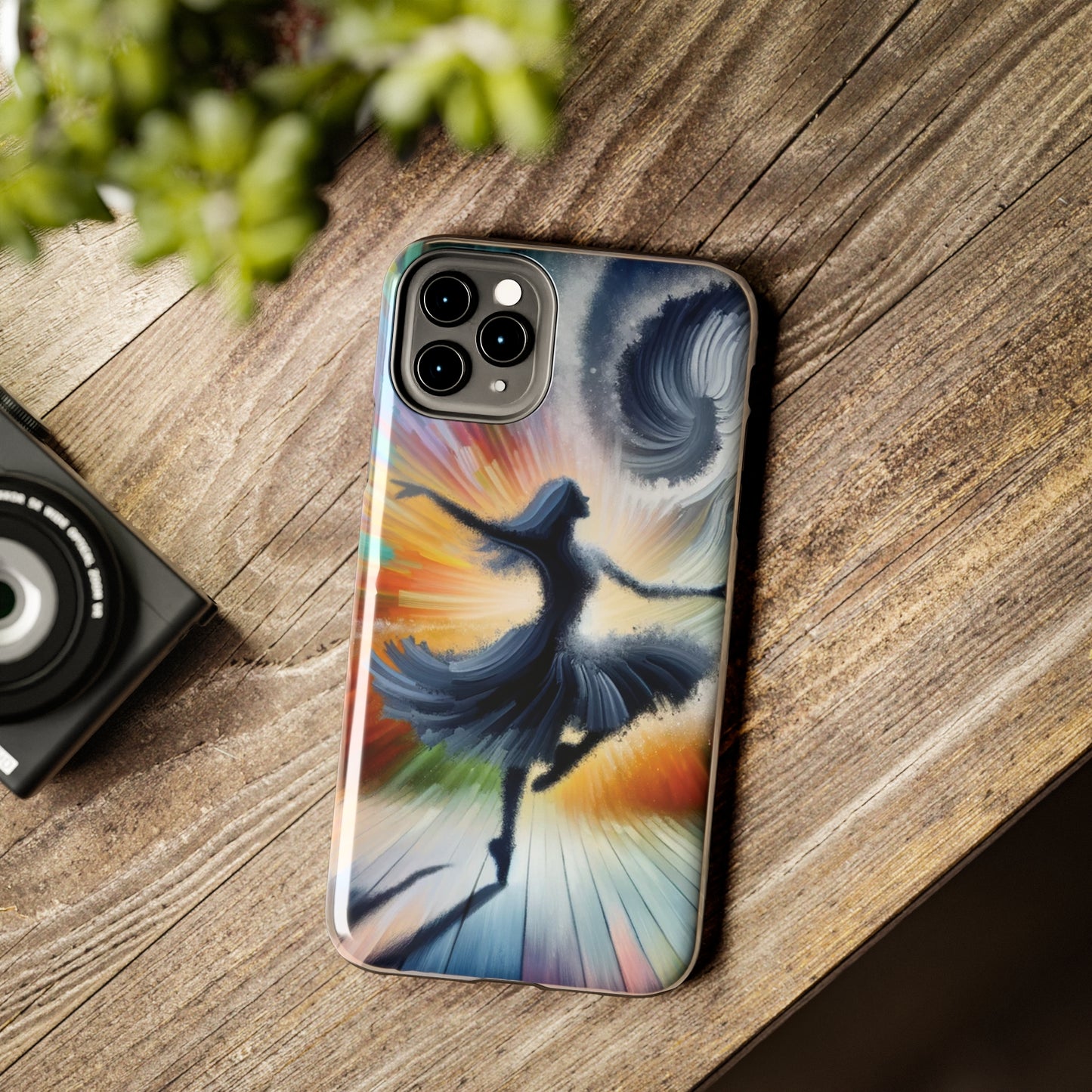 ToughDrop Apple iPhone Case Ft. Abstract Dancer