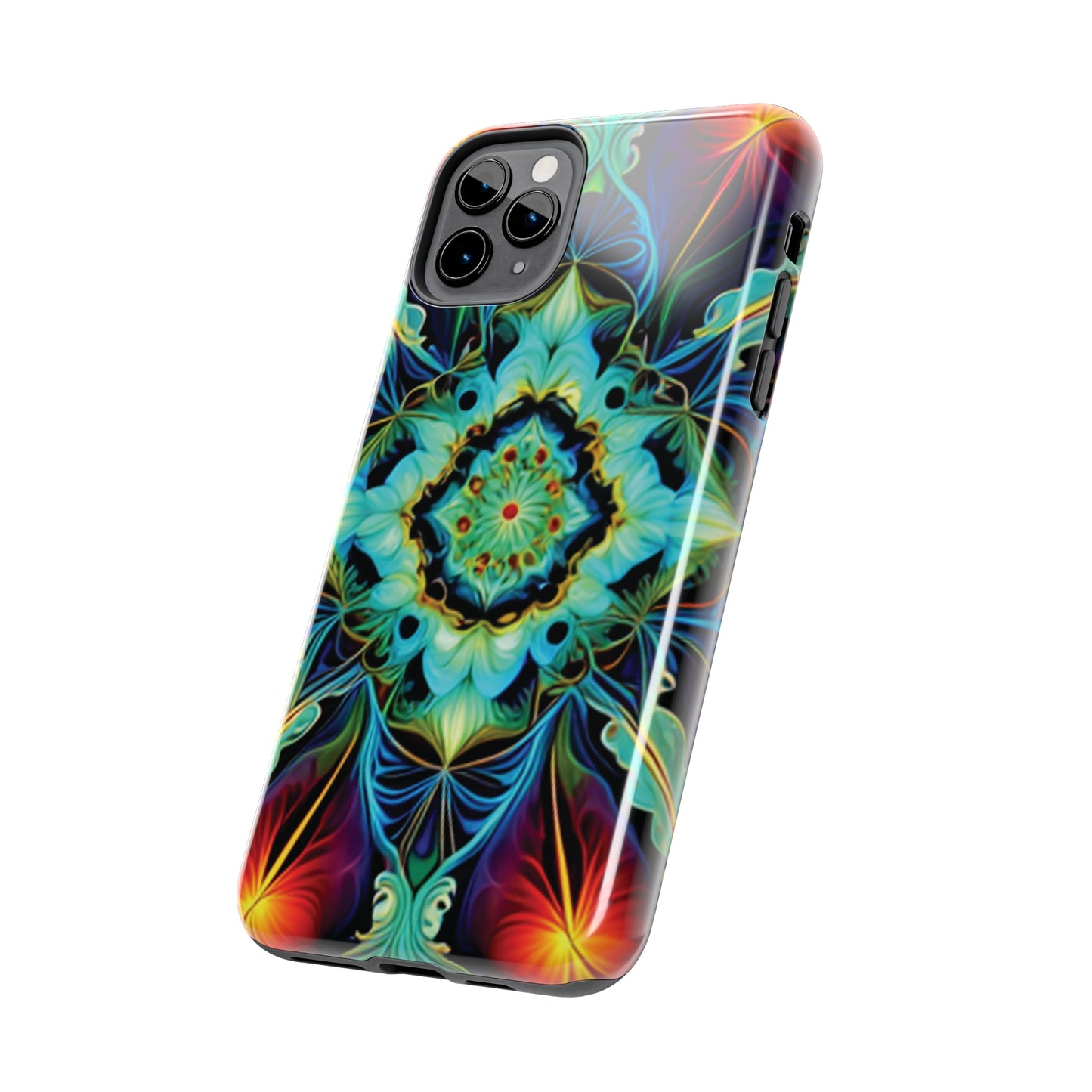 Strong Apple iPhone Case Ft. Leaf Fractal