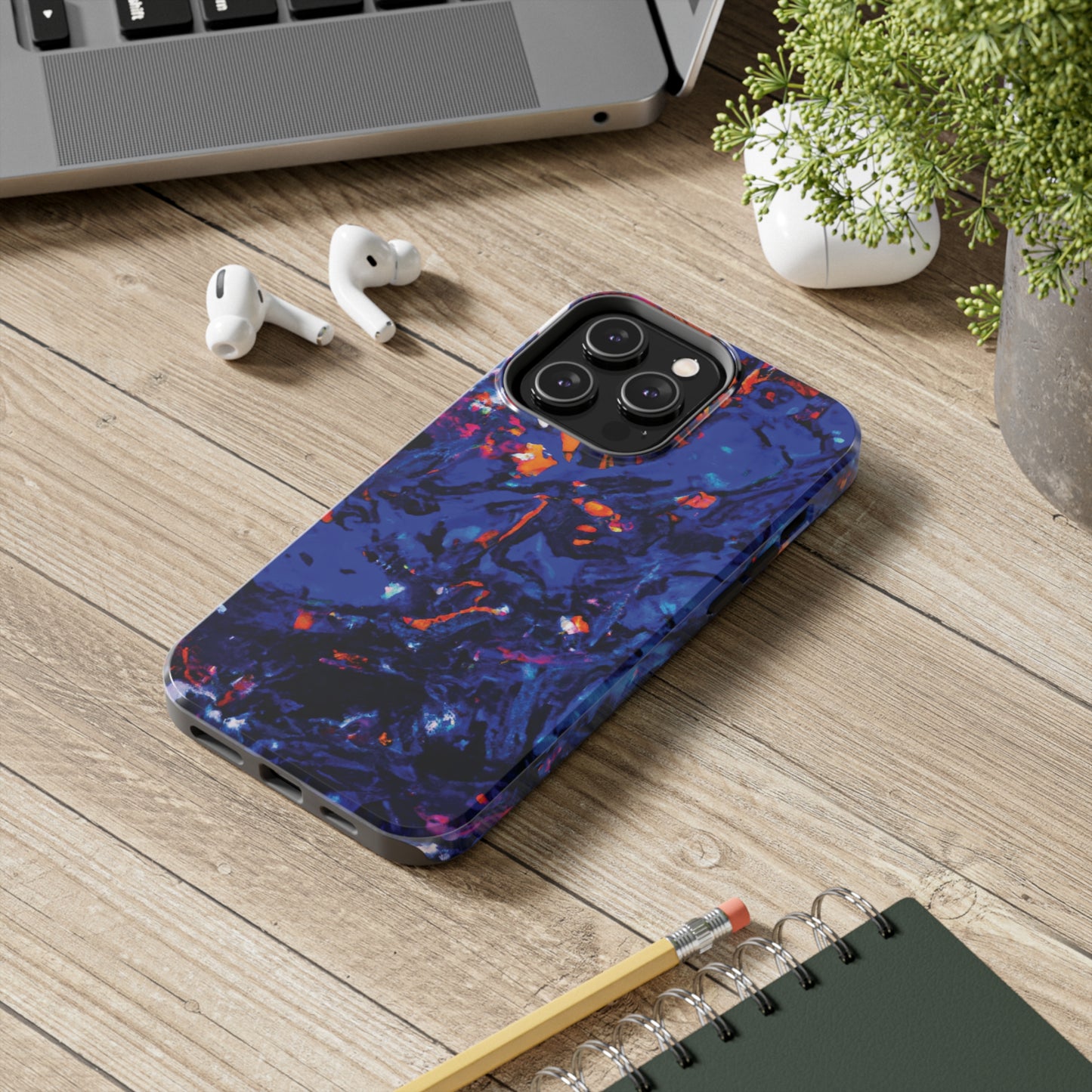 Tough Apple iPhone Cases Ft. Abstract Embers