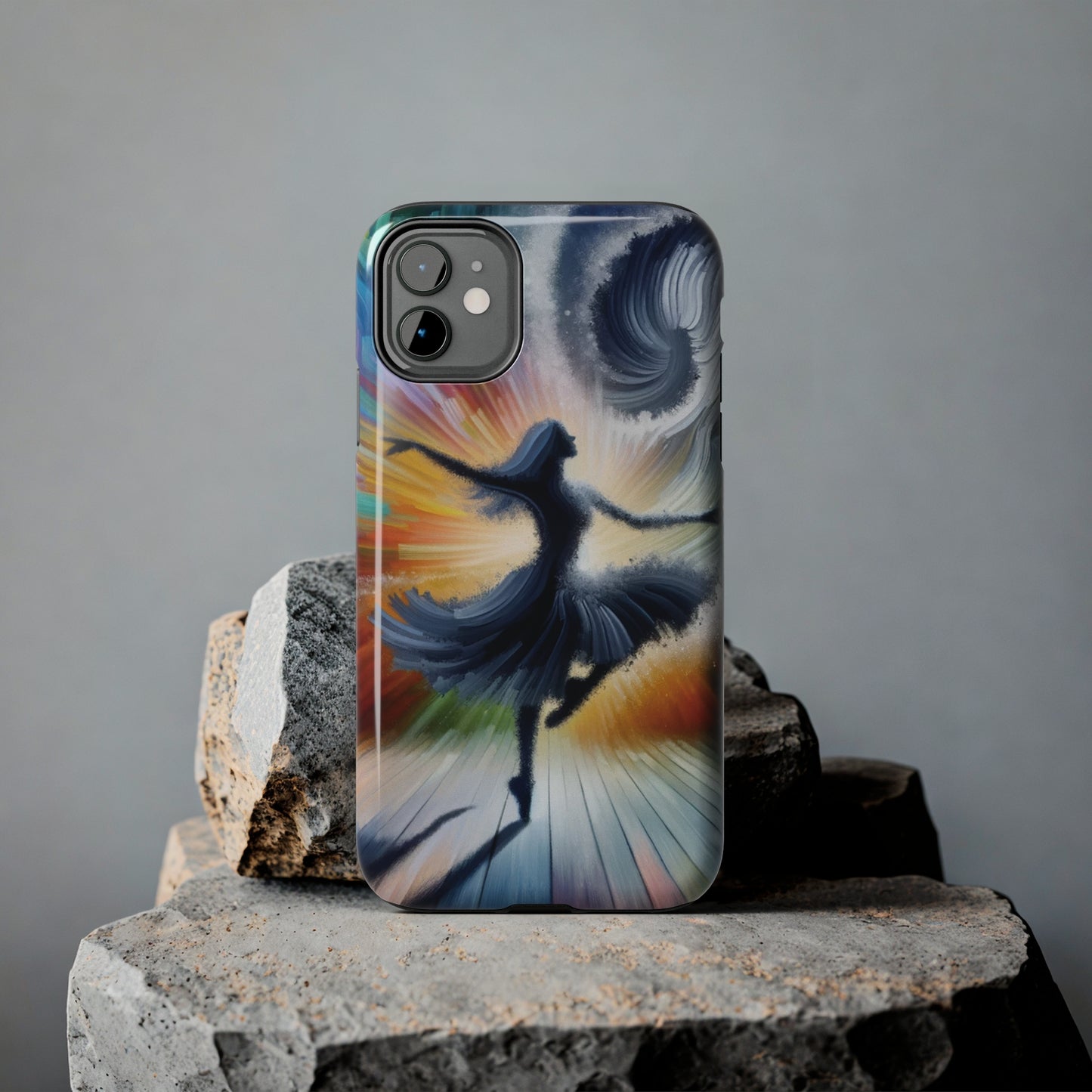 ToughDrop Apple iPhone Case Ft. Abstract Dancer