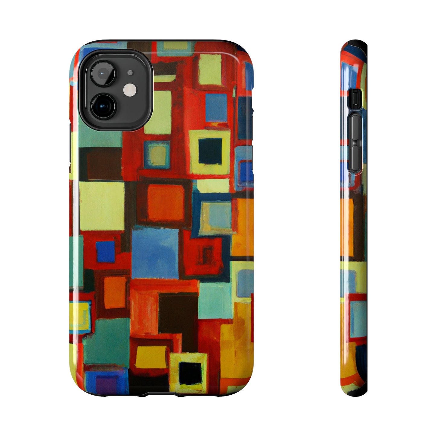 Tough Case-Mate iPhone Case Ft. Abstract Squares