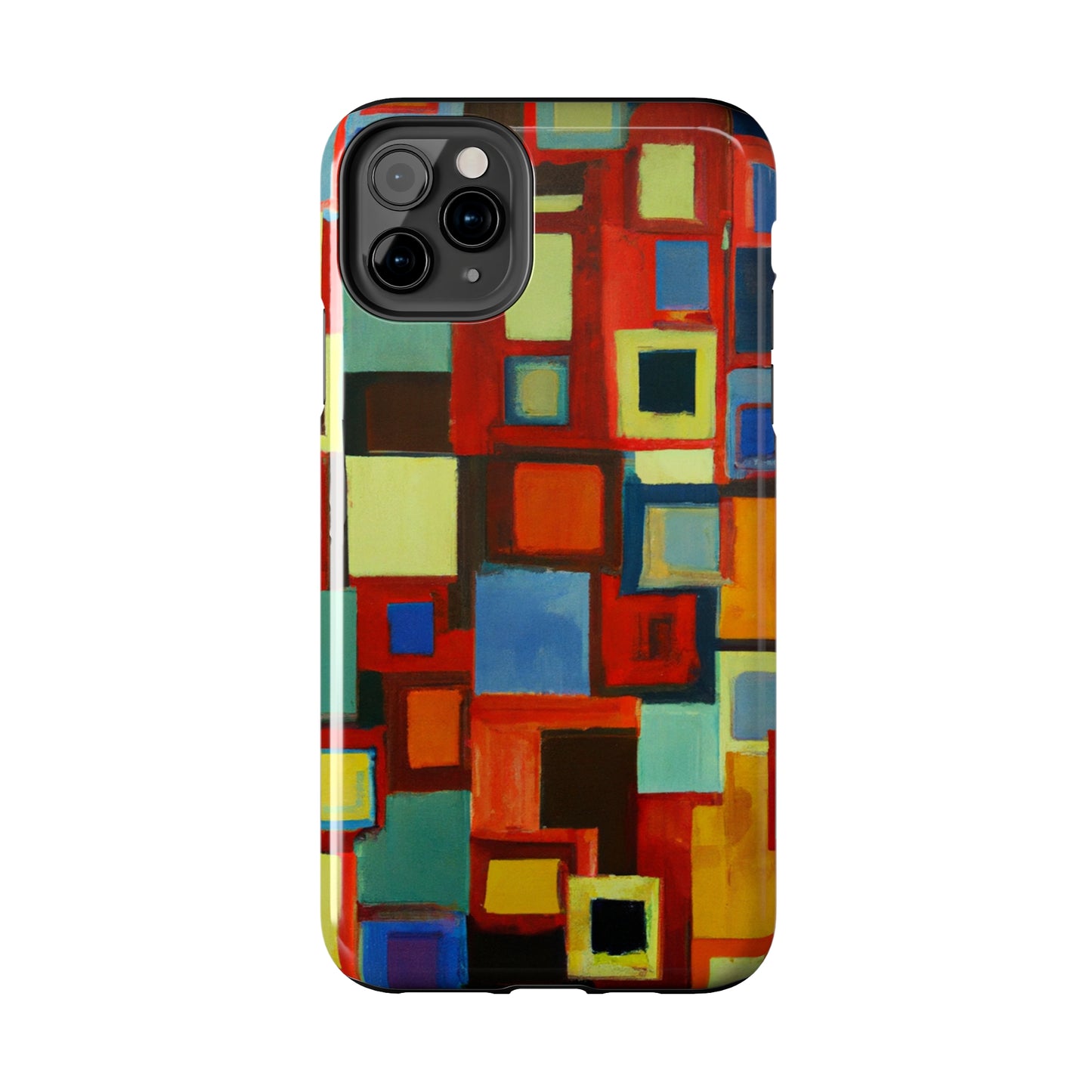 Tough Case-Mate iPhone Case Ft. Abstract Squares