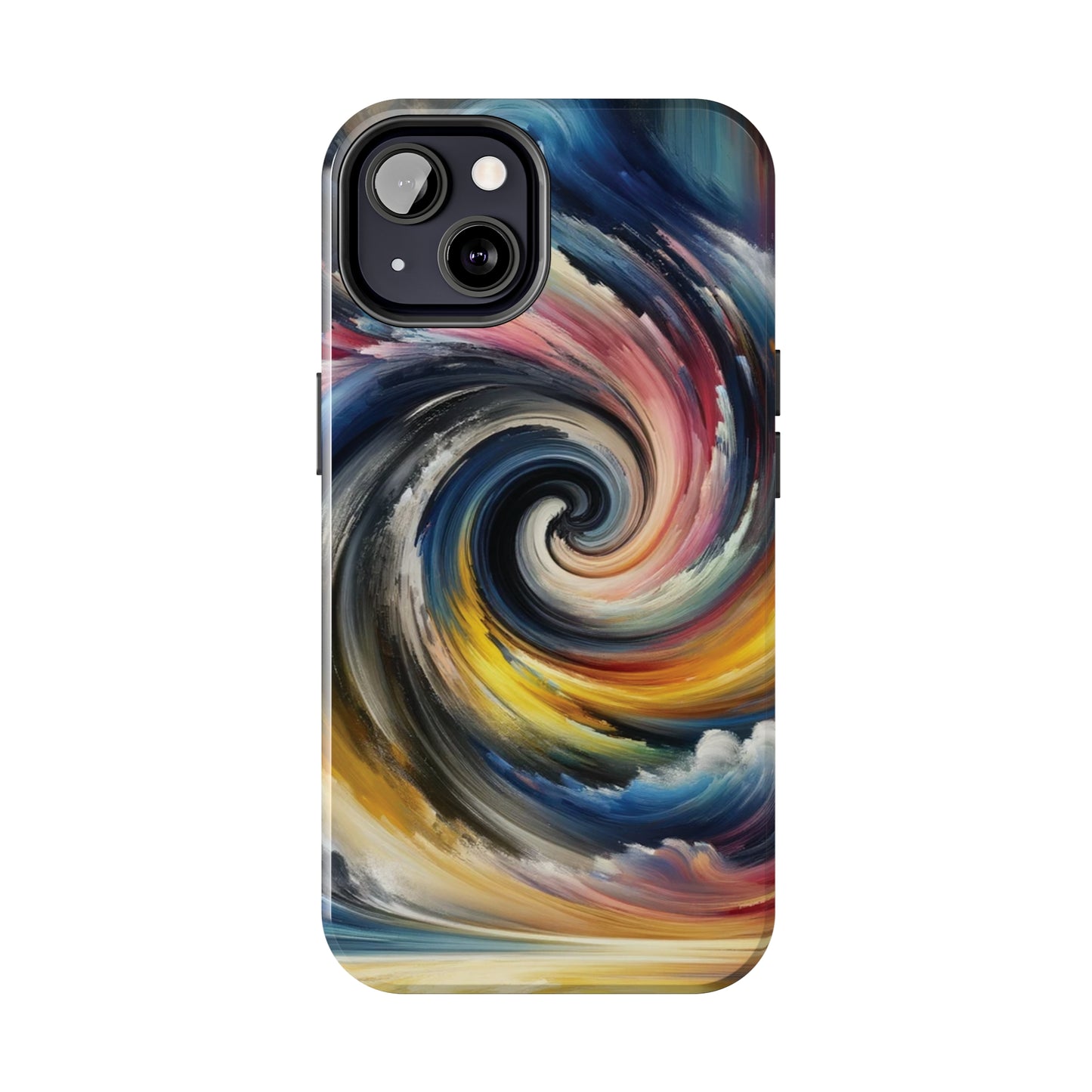 ToughDrop Apple iPhone Case Ft. Swirled Brush