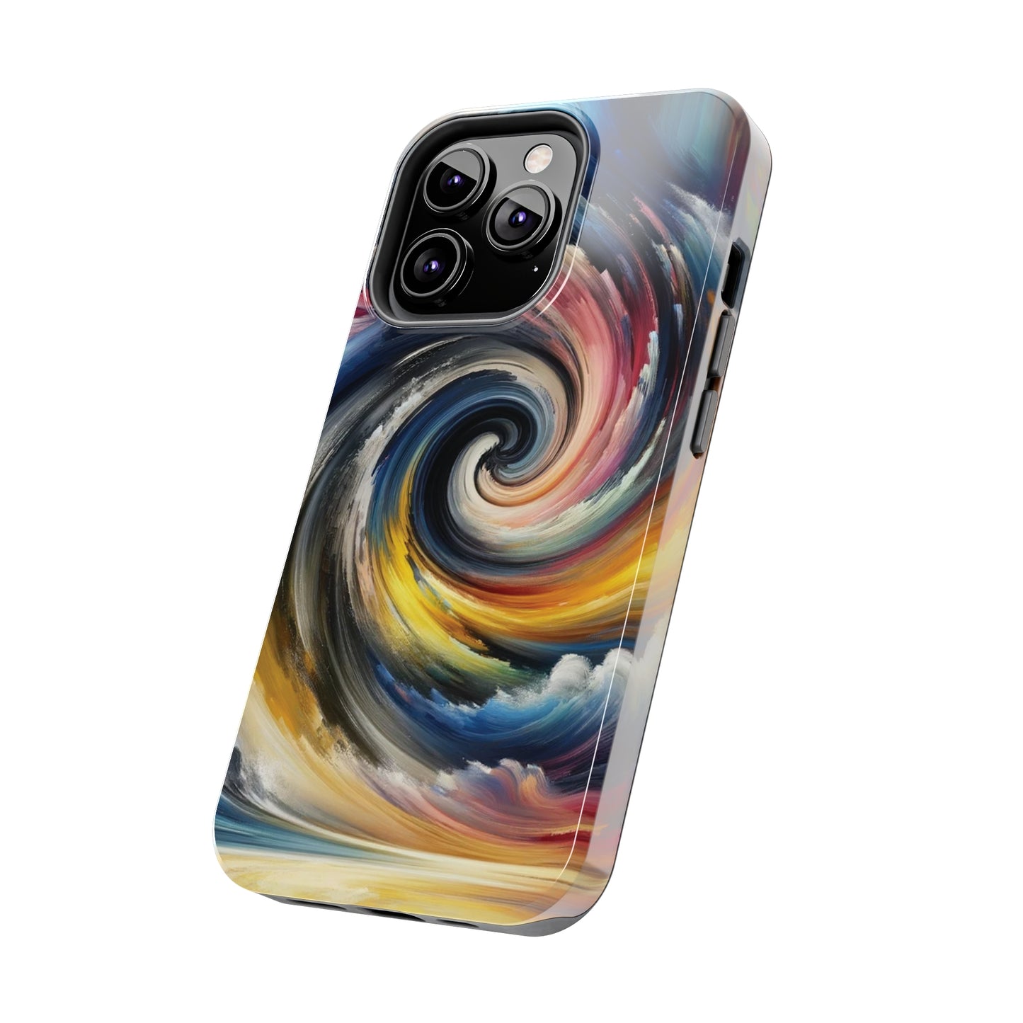 ToughDrop Apple iPhone Case Ft. Swirled Brush