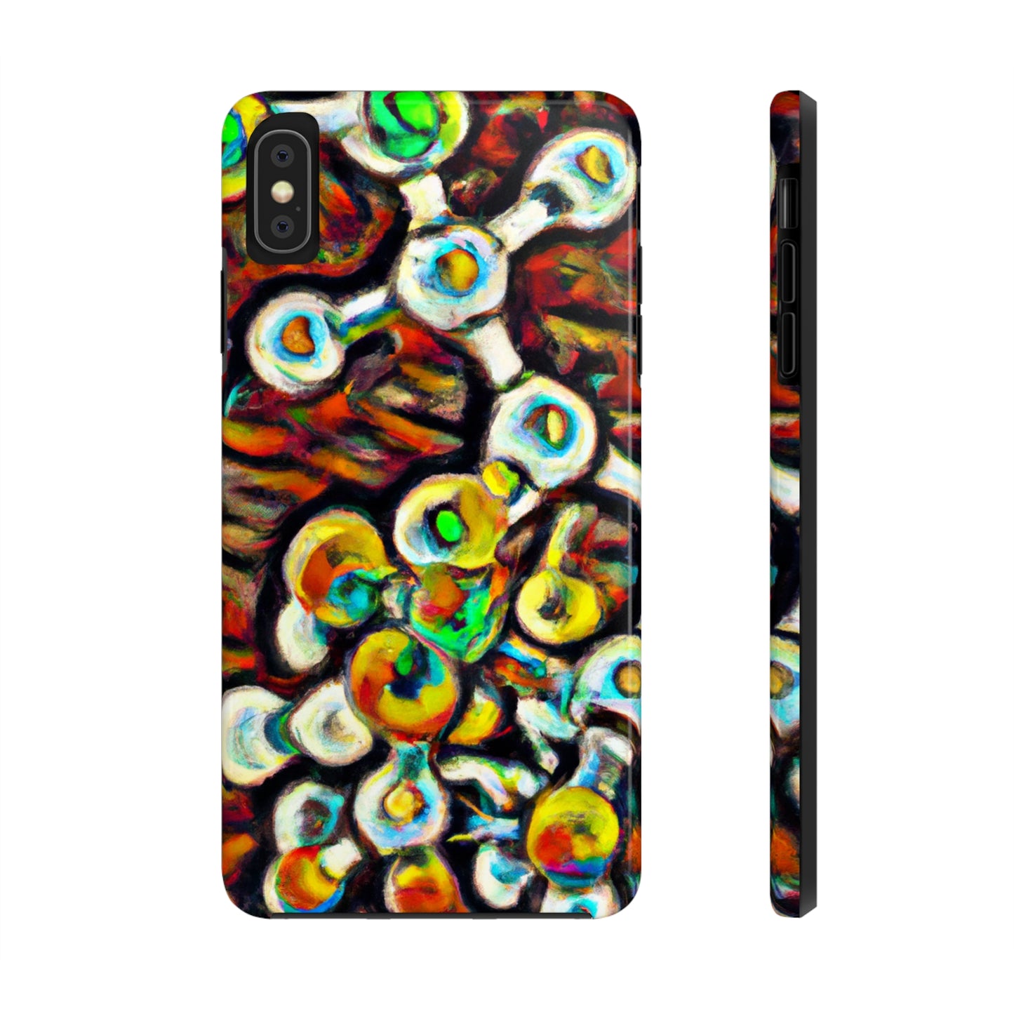 Apple iPhone Case Ft. Abstract Molecule